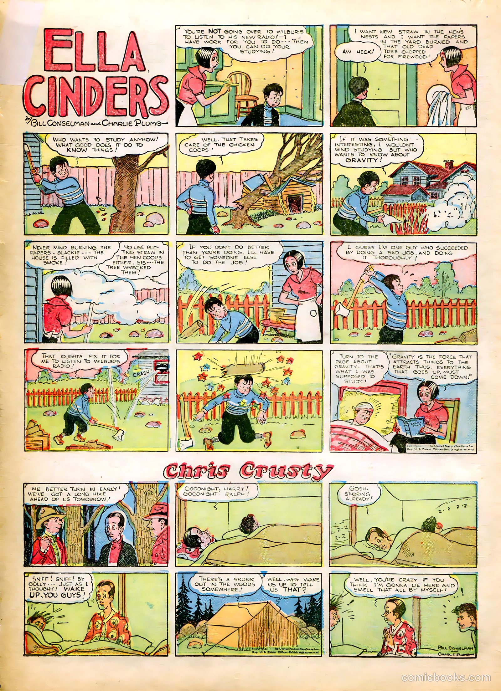 Tip Topper Comics #23 (1953) — page 27 of 55