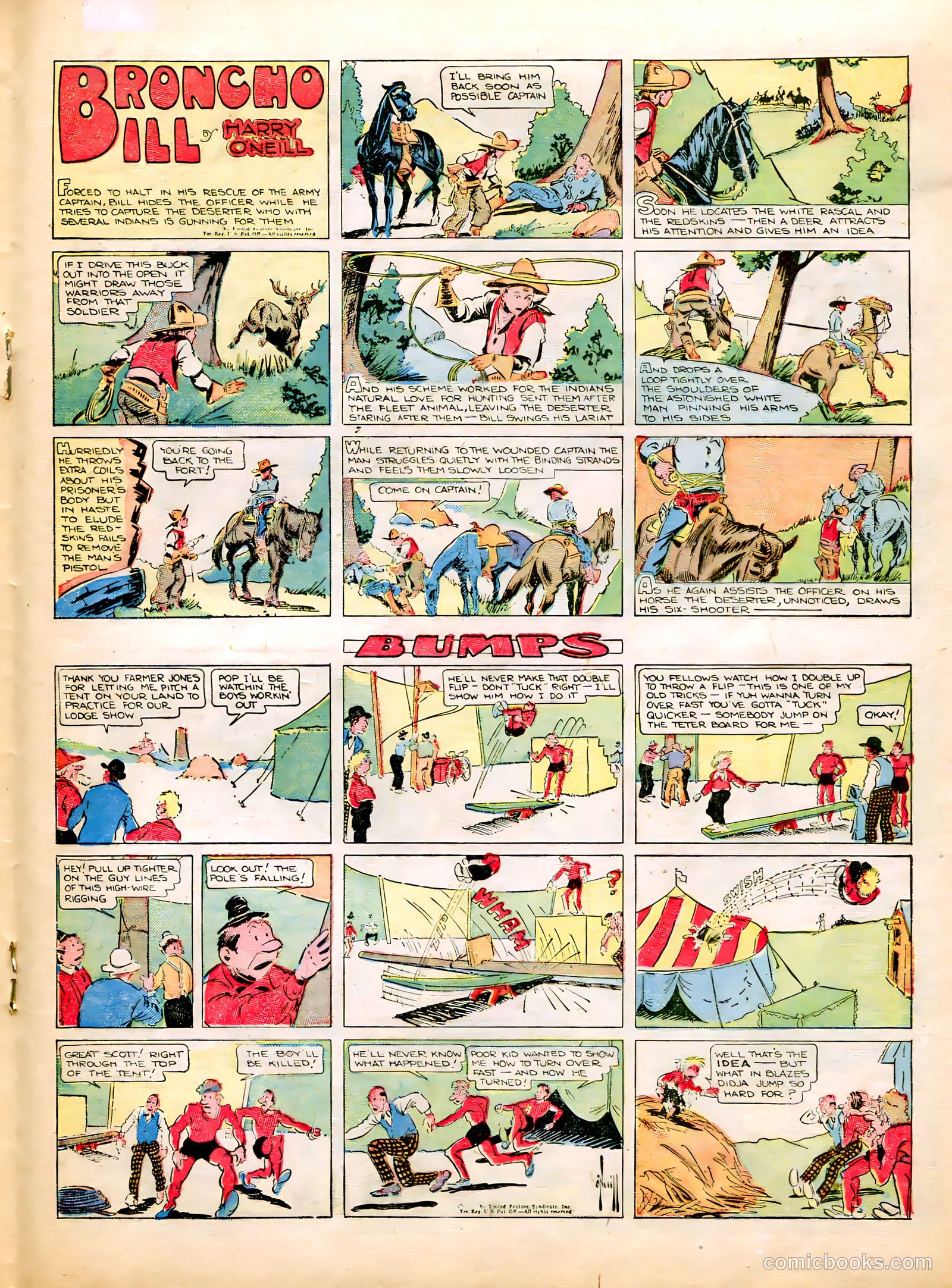 Tip Topper Comics #23 (1953) — page 32 of 55