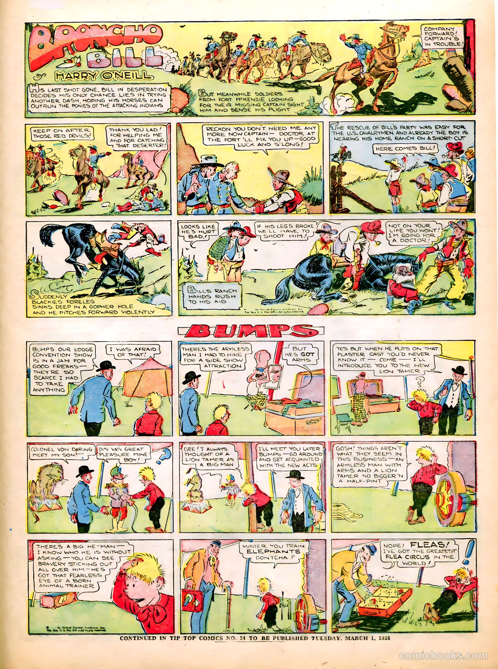 Tip Topper Comics #23 (1953) — page 34 of 55