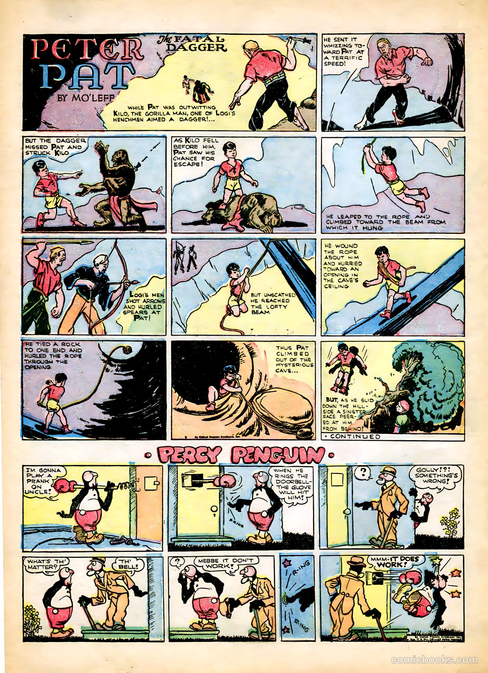 Tip Topper Comics #23 (1953) — page 35 of 55