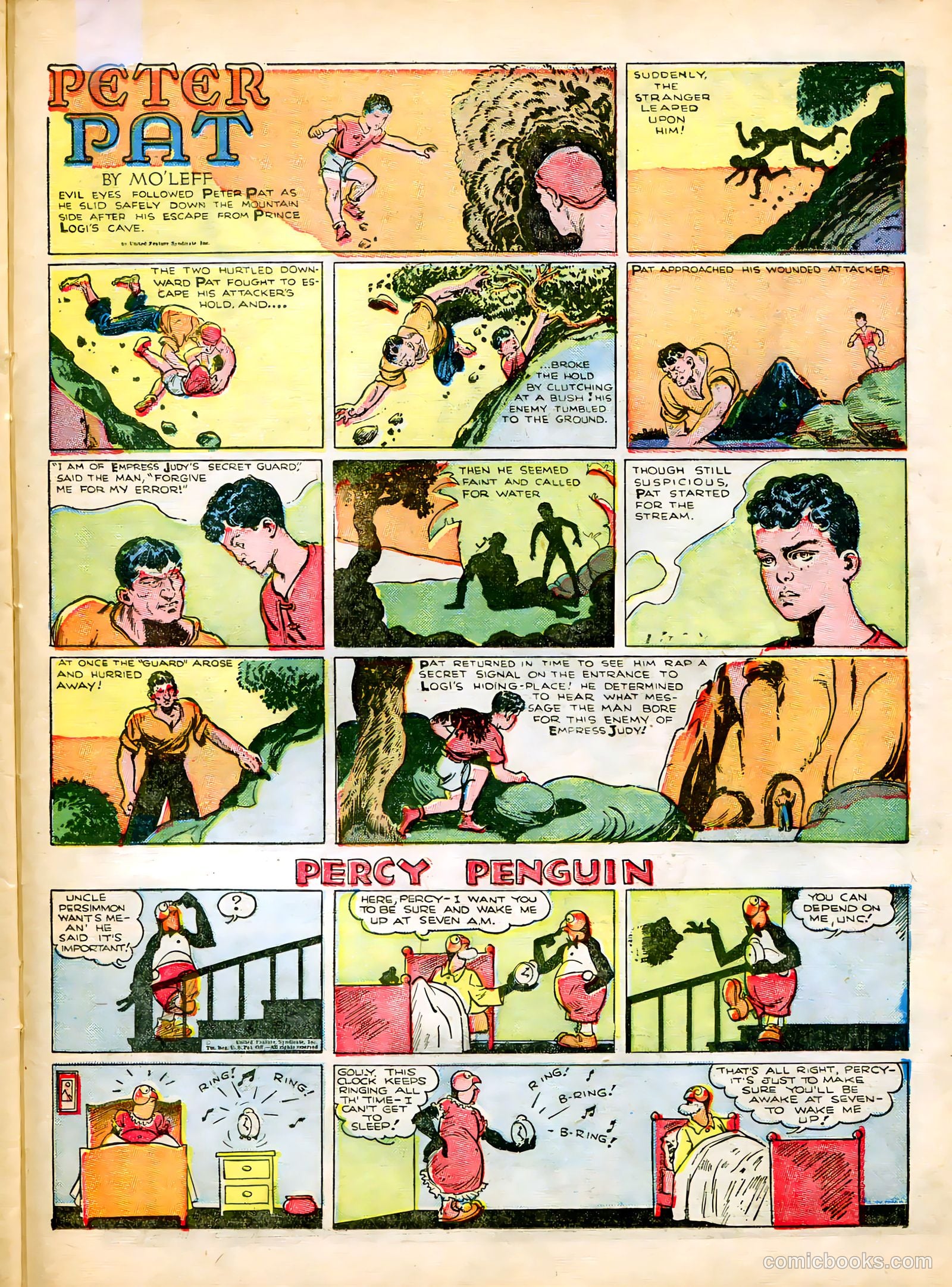 Tip Topper Comics #23 (1953) — page 36 of 55