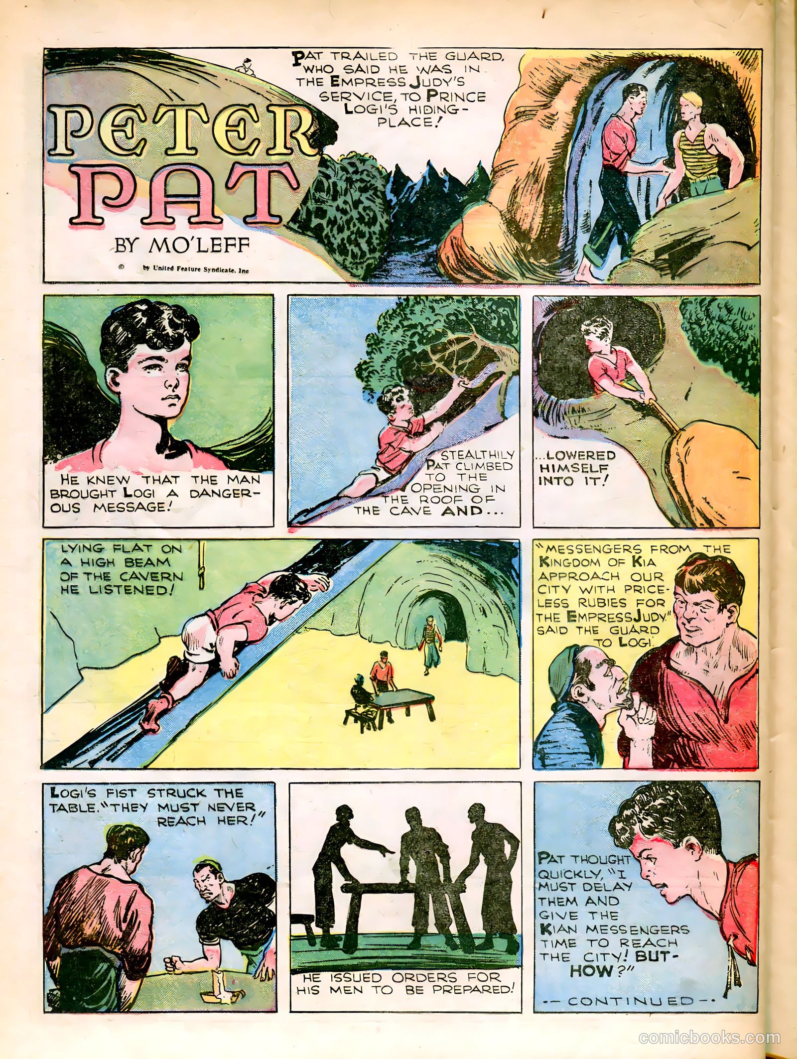 Tip Topper Comics #23 (1953) — page 37 of 55