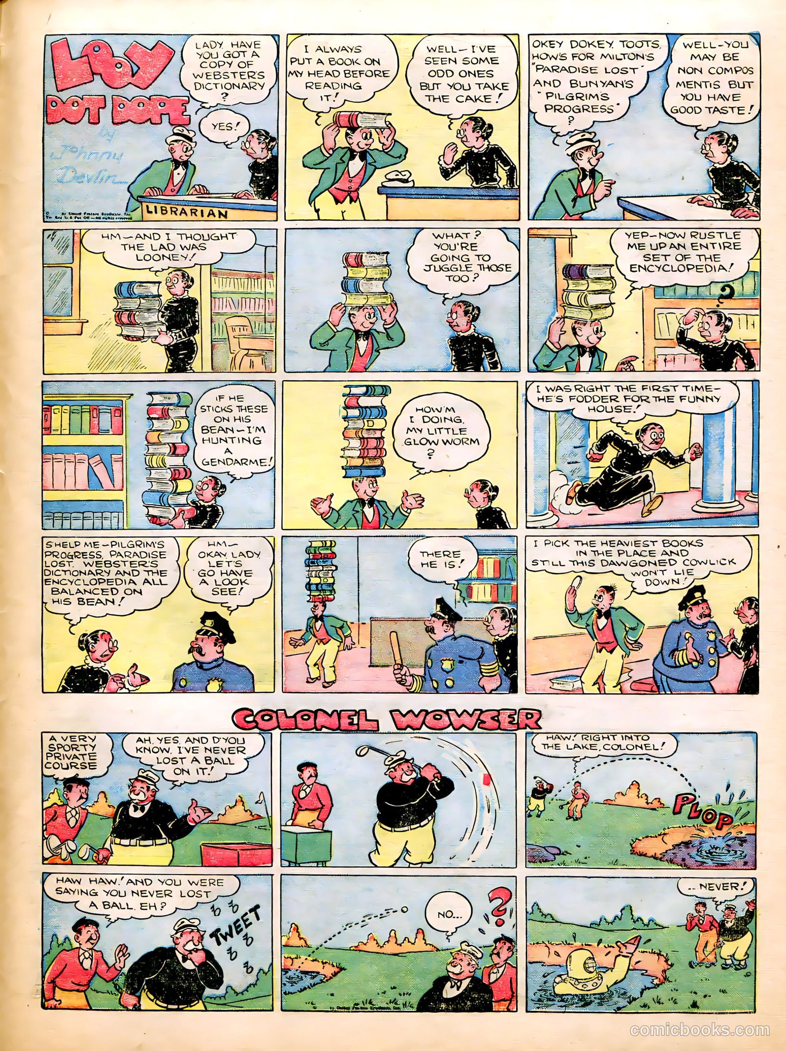 Tip Topper Comics #23 (1953) — page 44 of 55