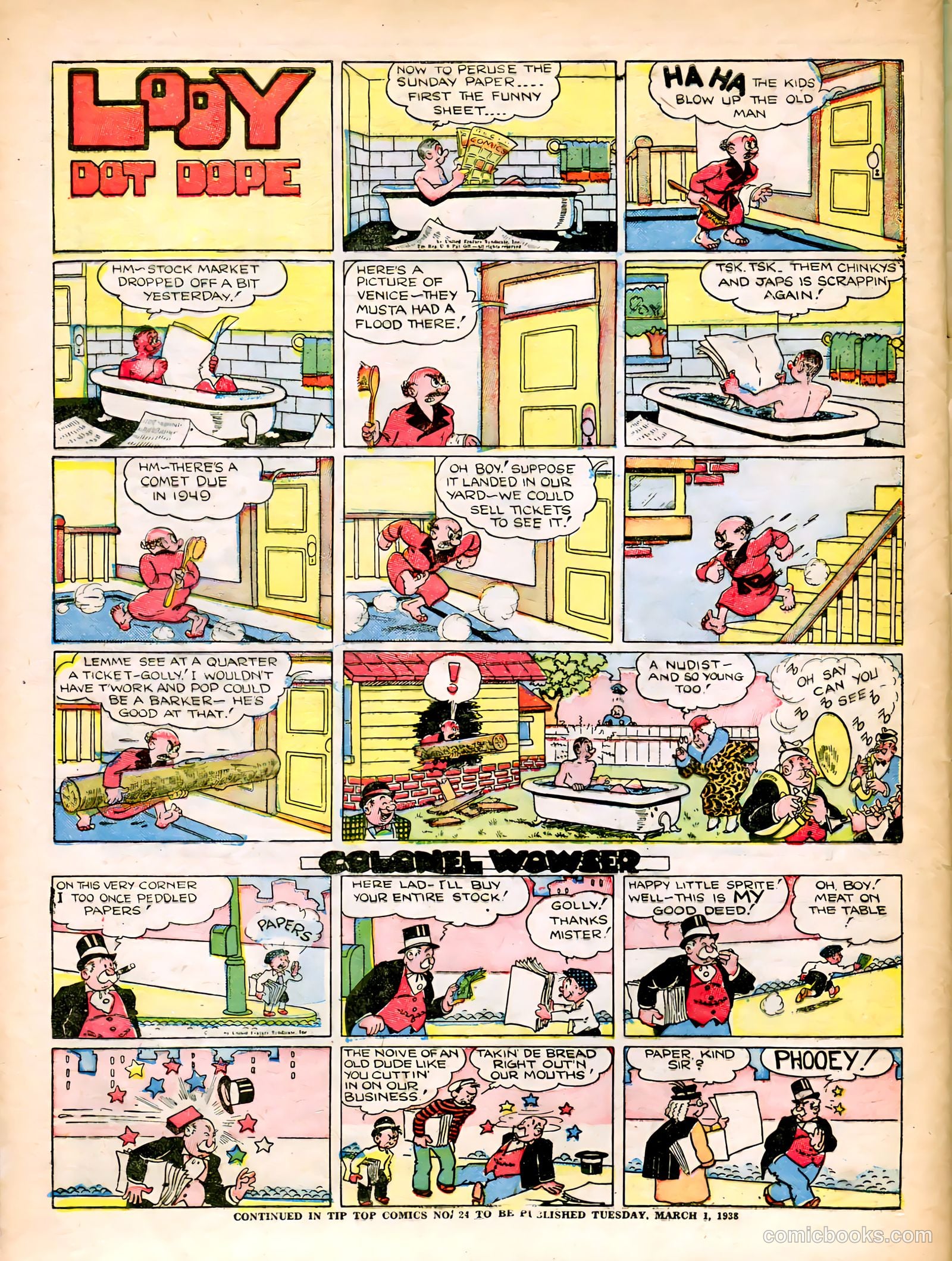 Tip Topper Comics #23 (1953) — page 45 of 55