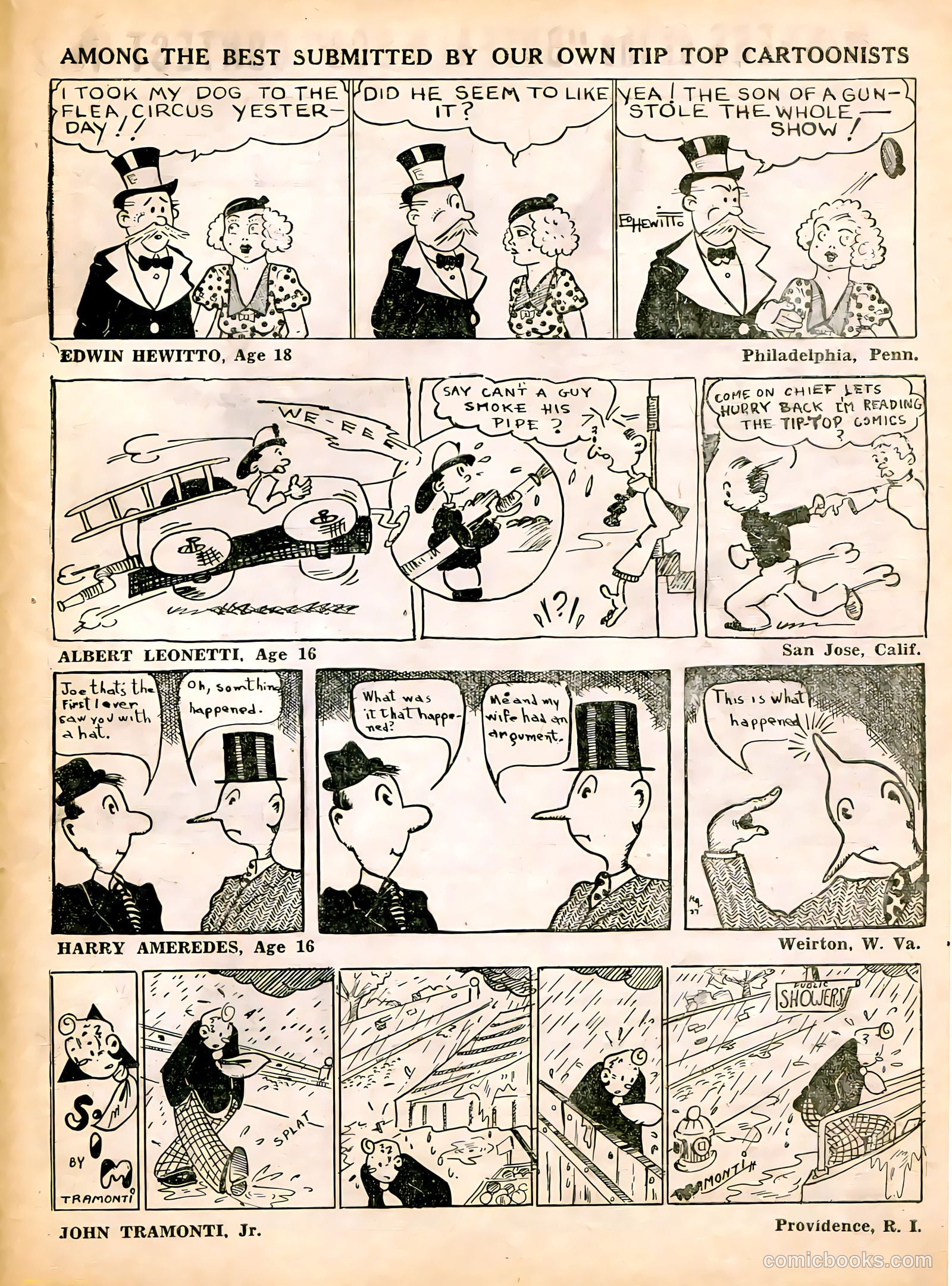 Tip Topper Comics #23 (1953) — page 48 of 55