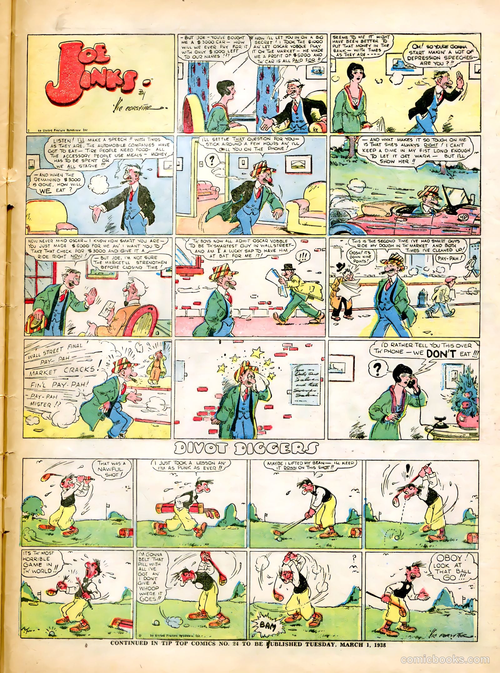 Tip Topper Comics #23 (1953) — page 50 of 55