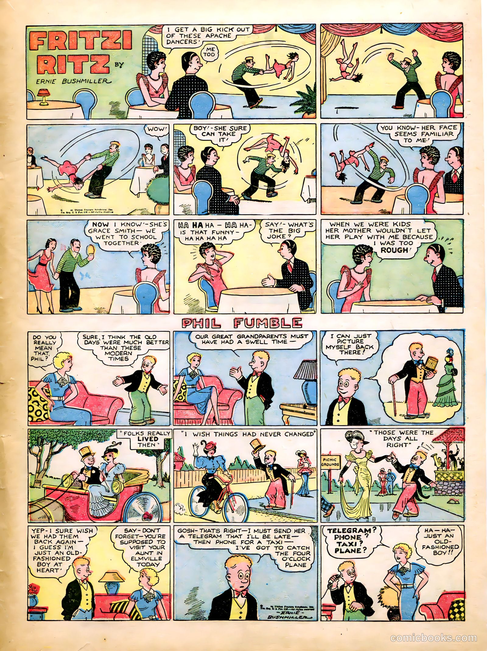 Tip Topper Comics #23 (1953) — page 52 of 55
