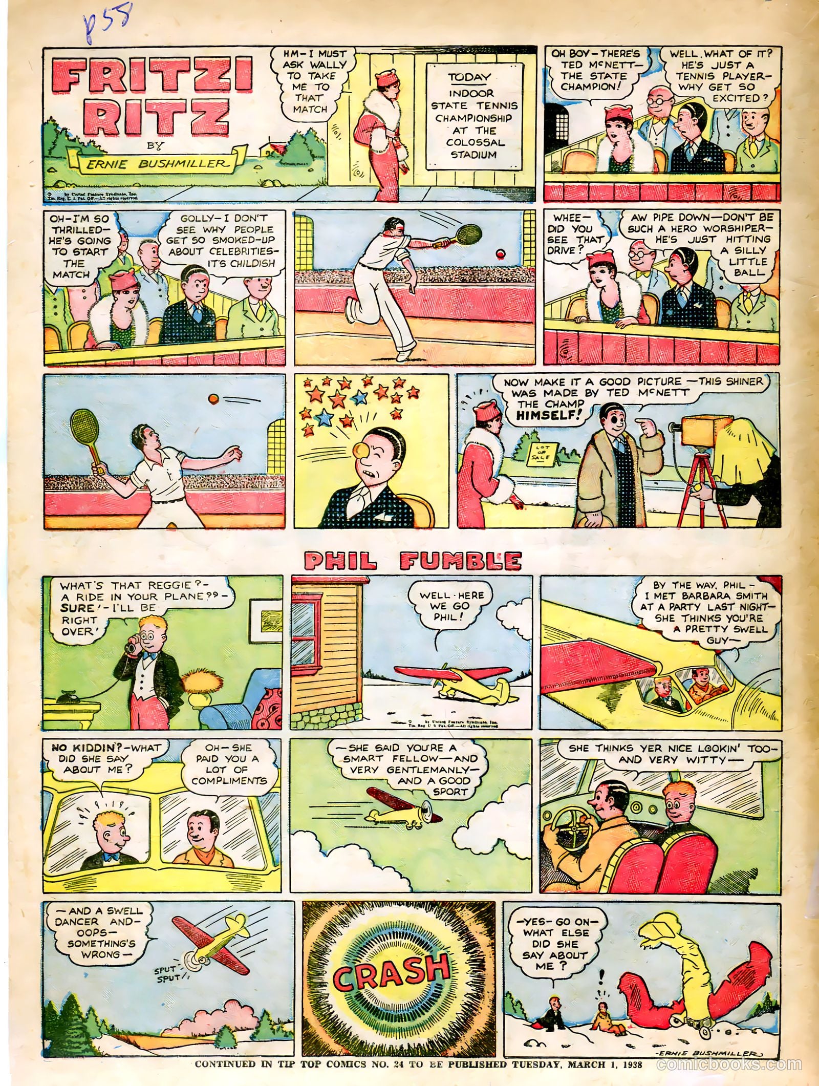Tip Topper Comics #23 (1953) — page 53 of 55