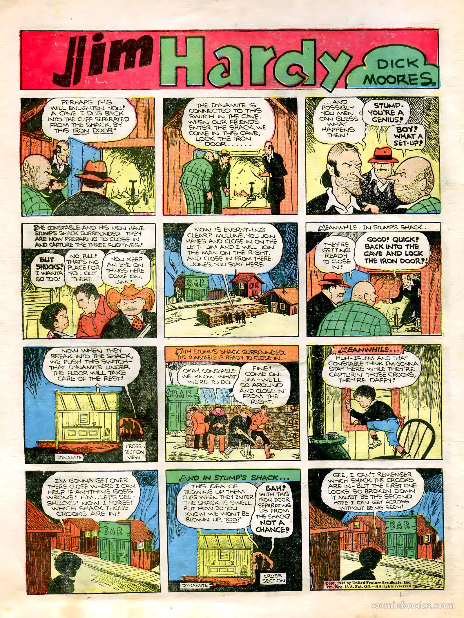 Tip Topper Comics #24 (1953) — page 3 of 46