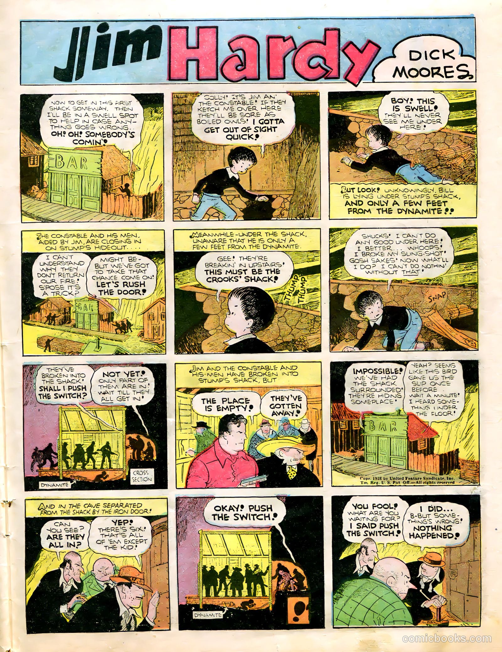 Tip Topper Comics #24 (1953) — page 4 of 46