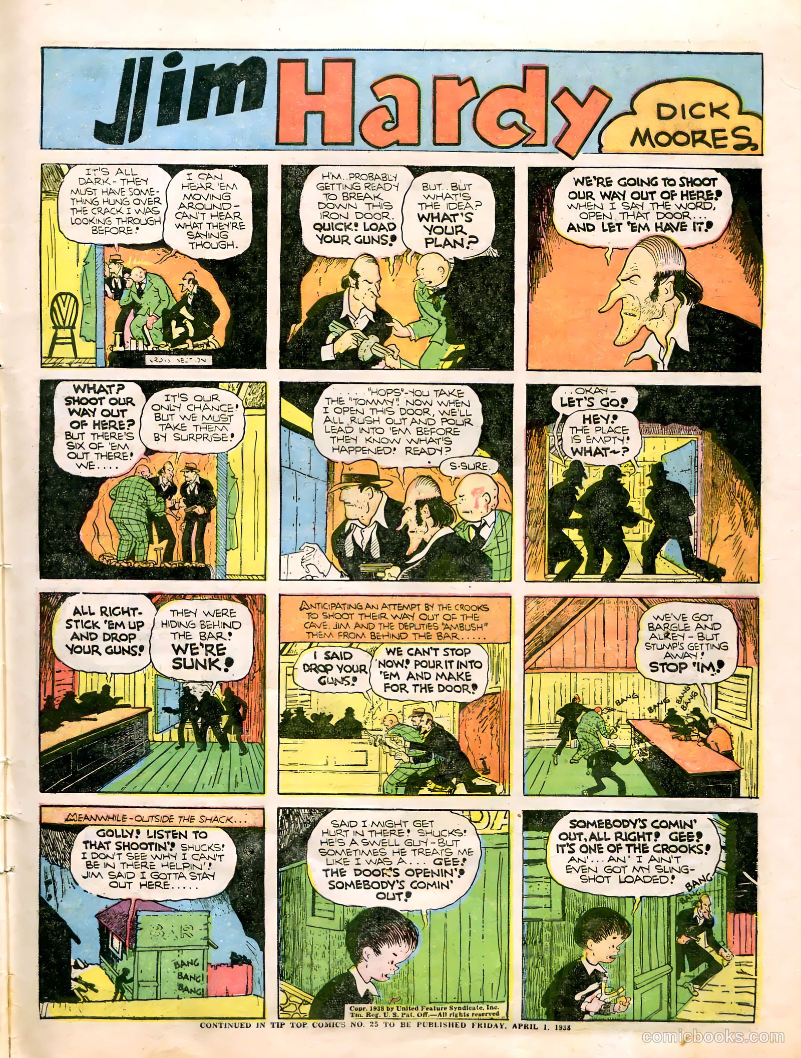 Tip Topper Comics #24 (1953) — page 6 of 46