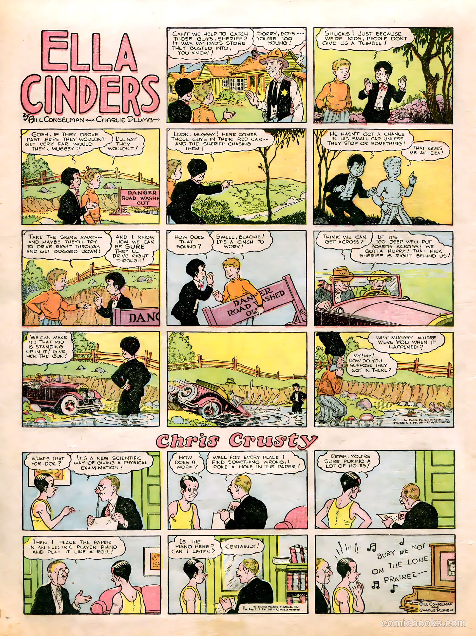 Tip Topper Comics #24 (1953) — page 19 of 46