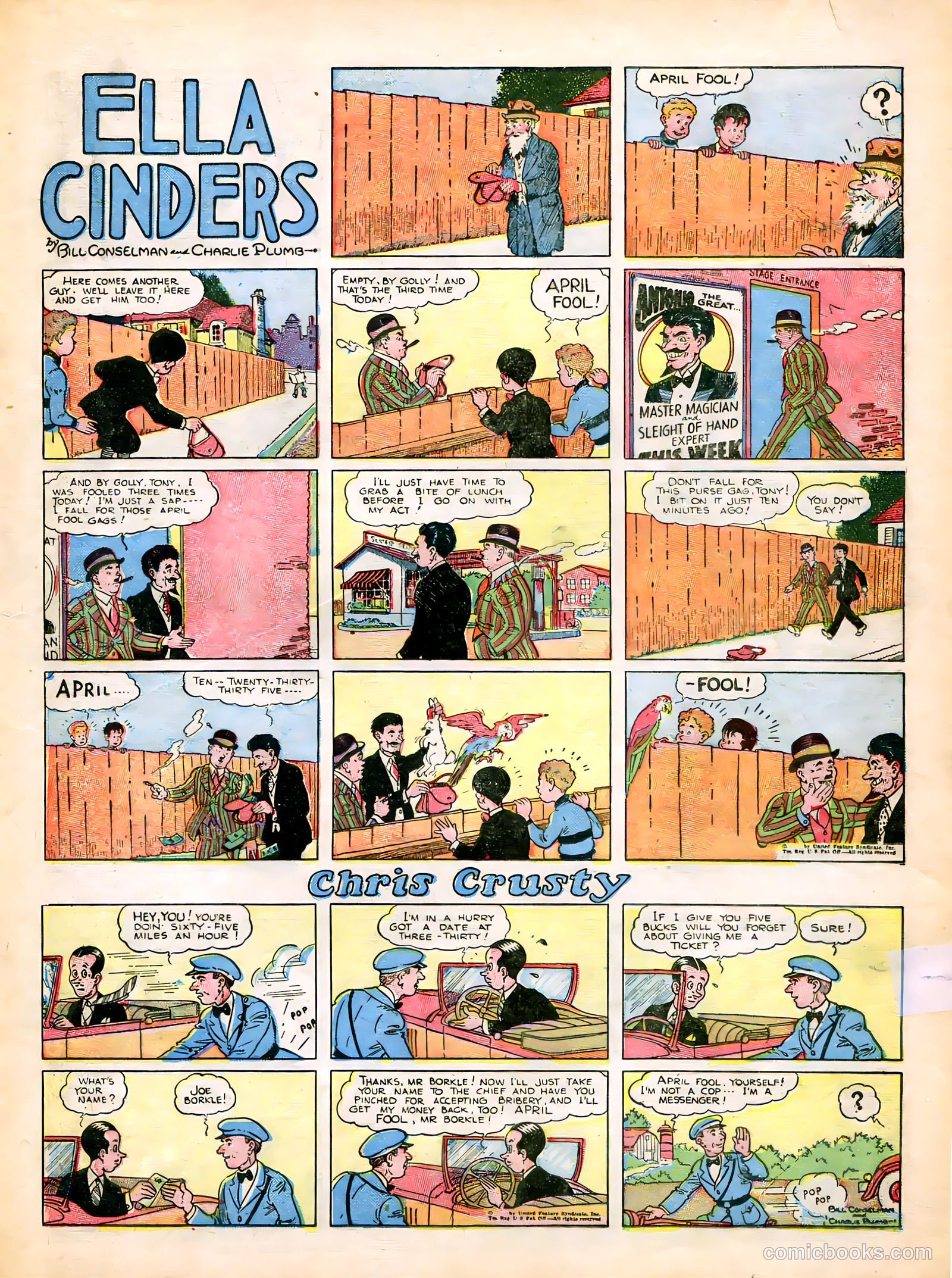 Tip Topper Comics #24 (1953) — page 20 of 46