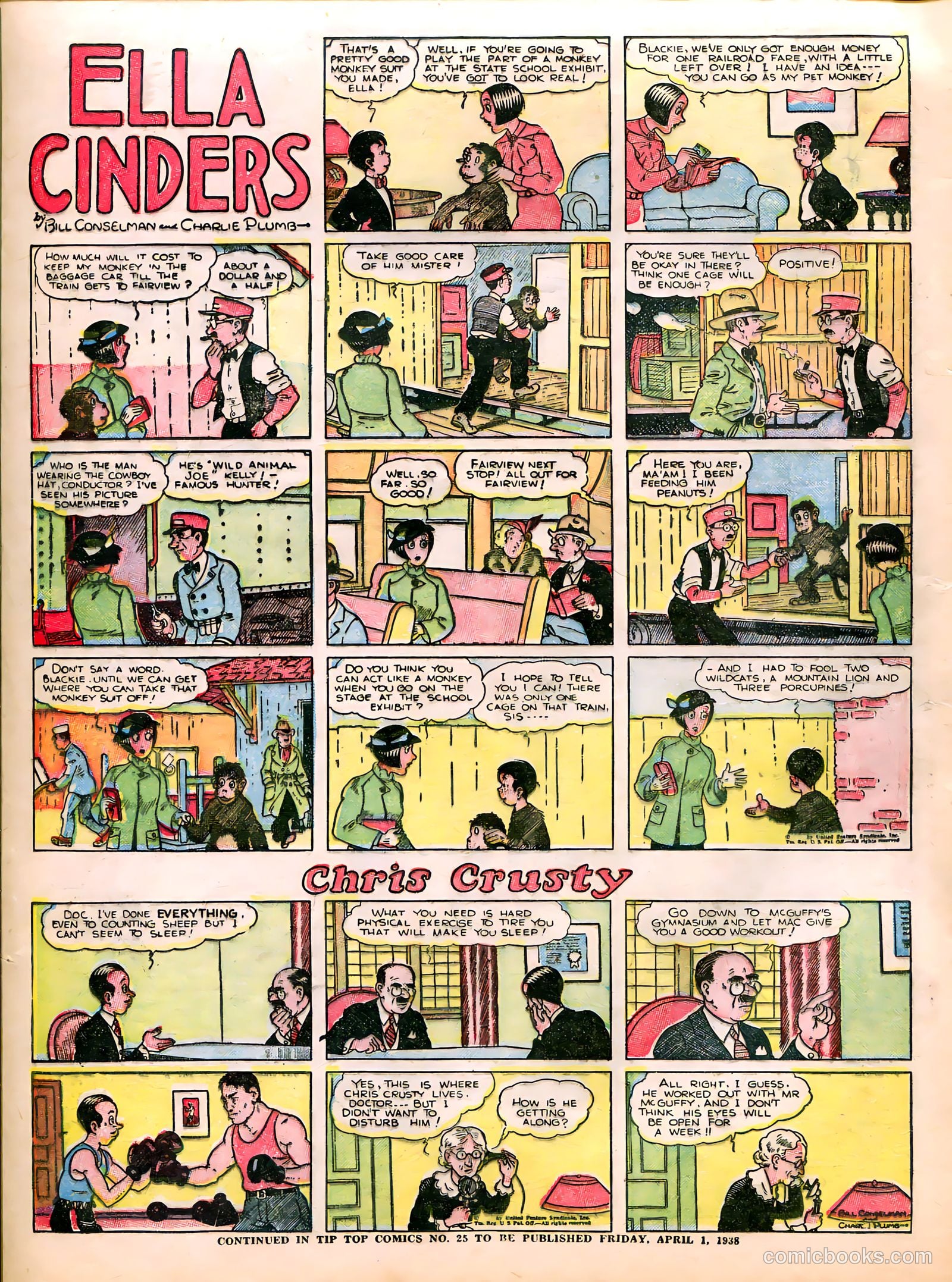 Tip Topper Comics #24 (1953) — page 21 of 46