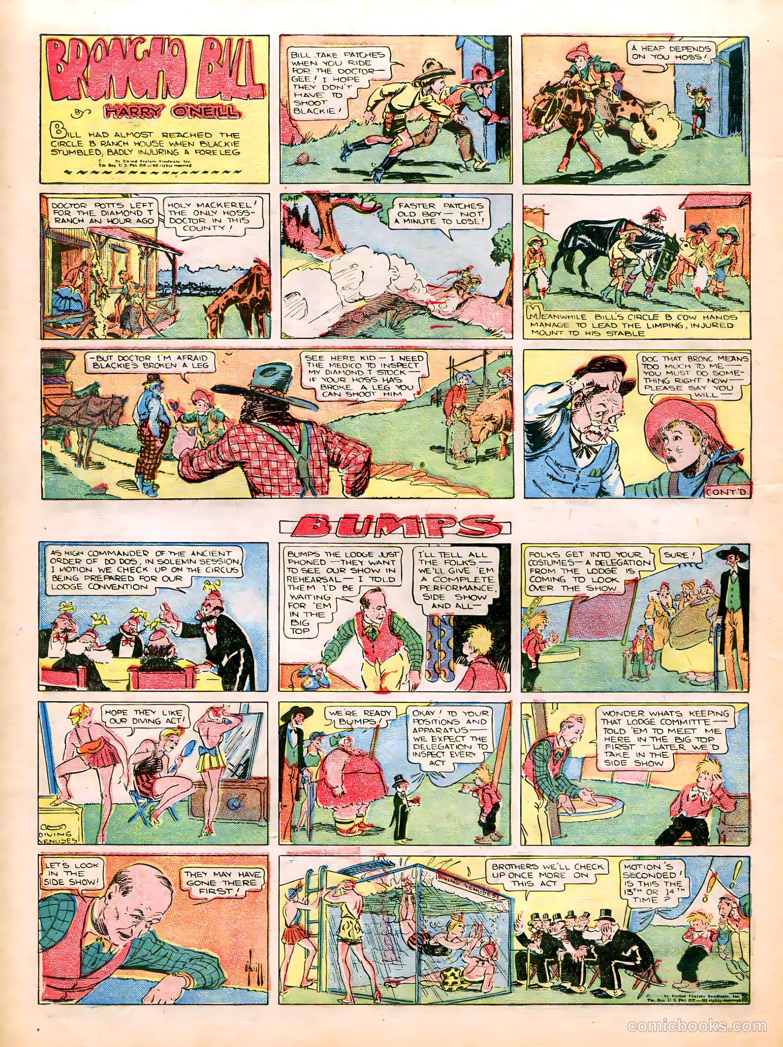 Tip Topper Comics #24 (1953) — page 23 of 46
