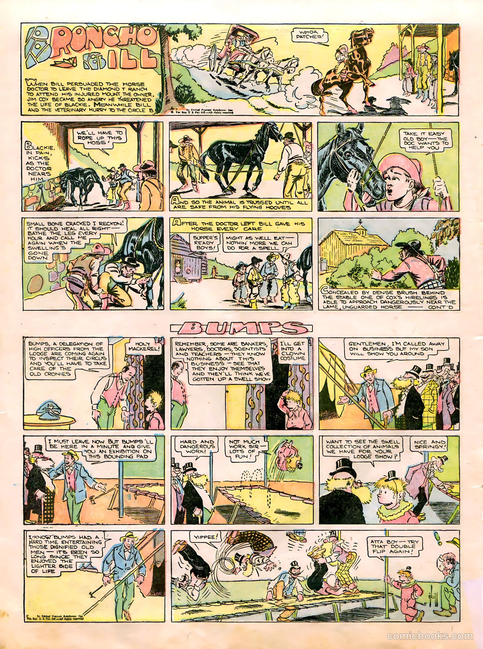 Tip Topper Comics #24 (1953) — page 25 of 46