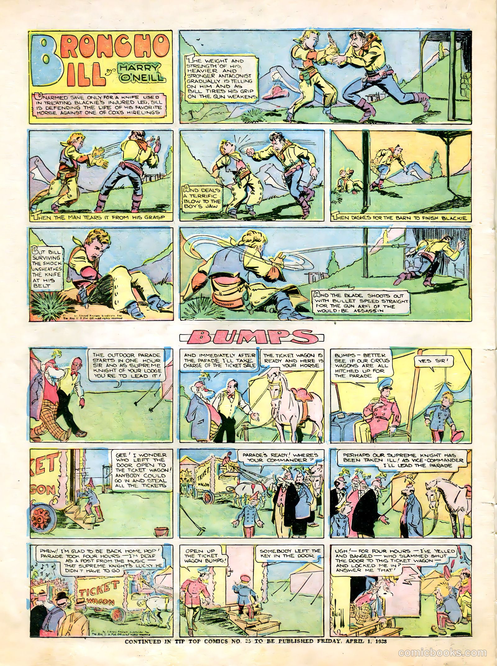 Tip Topper Comics #24 (1953) — page 27 of 46