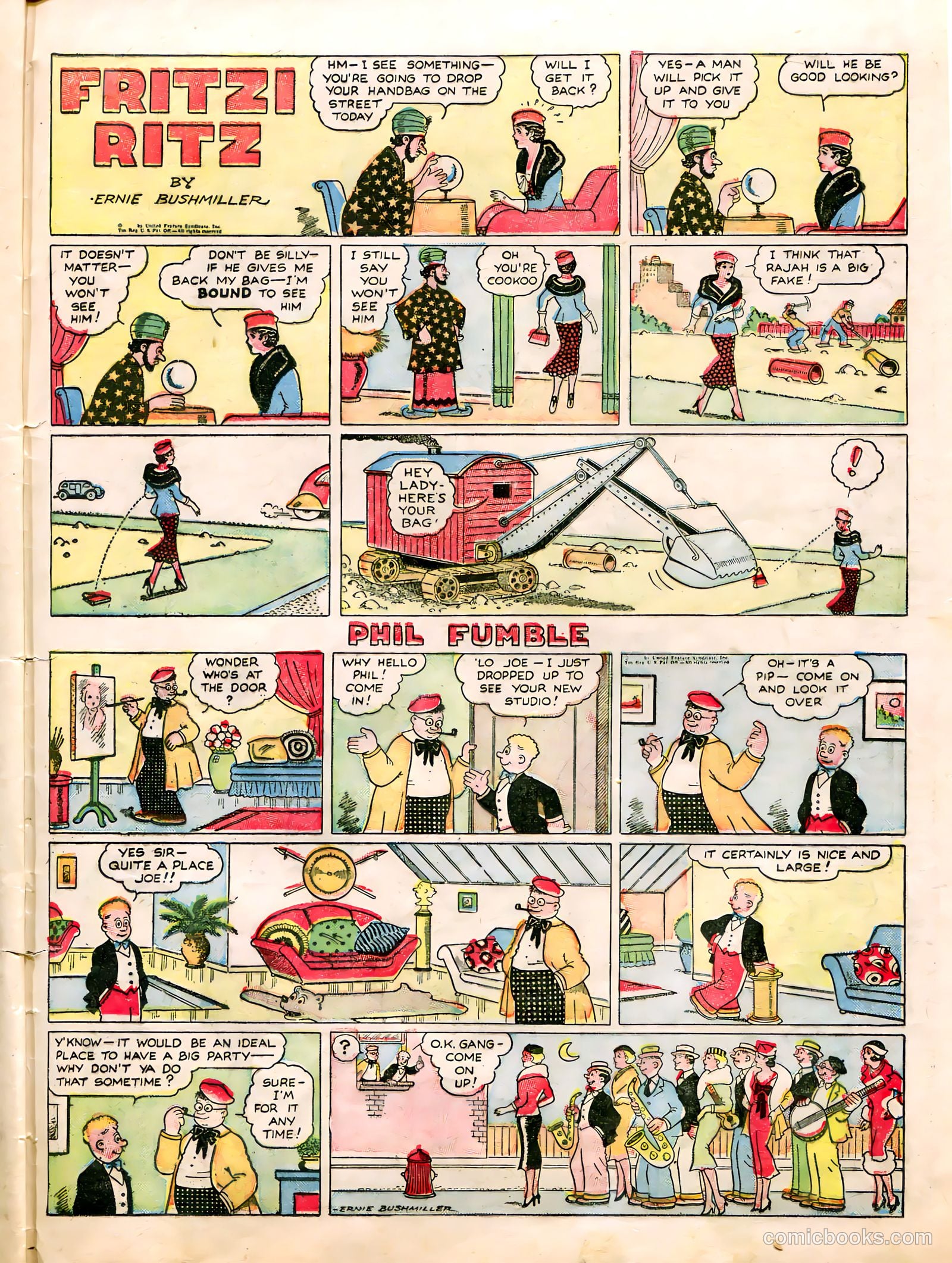 Tip Topper Comics #24 (1953) — page 30 of 46