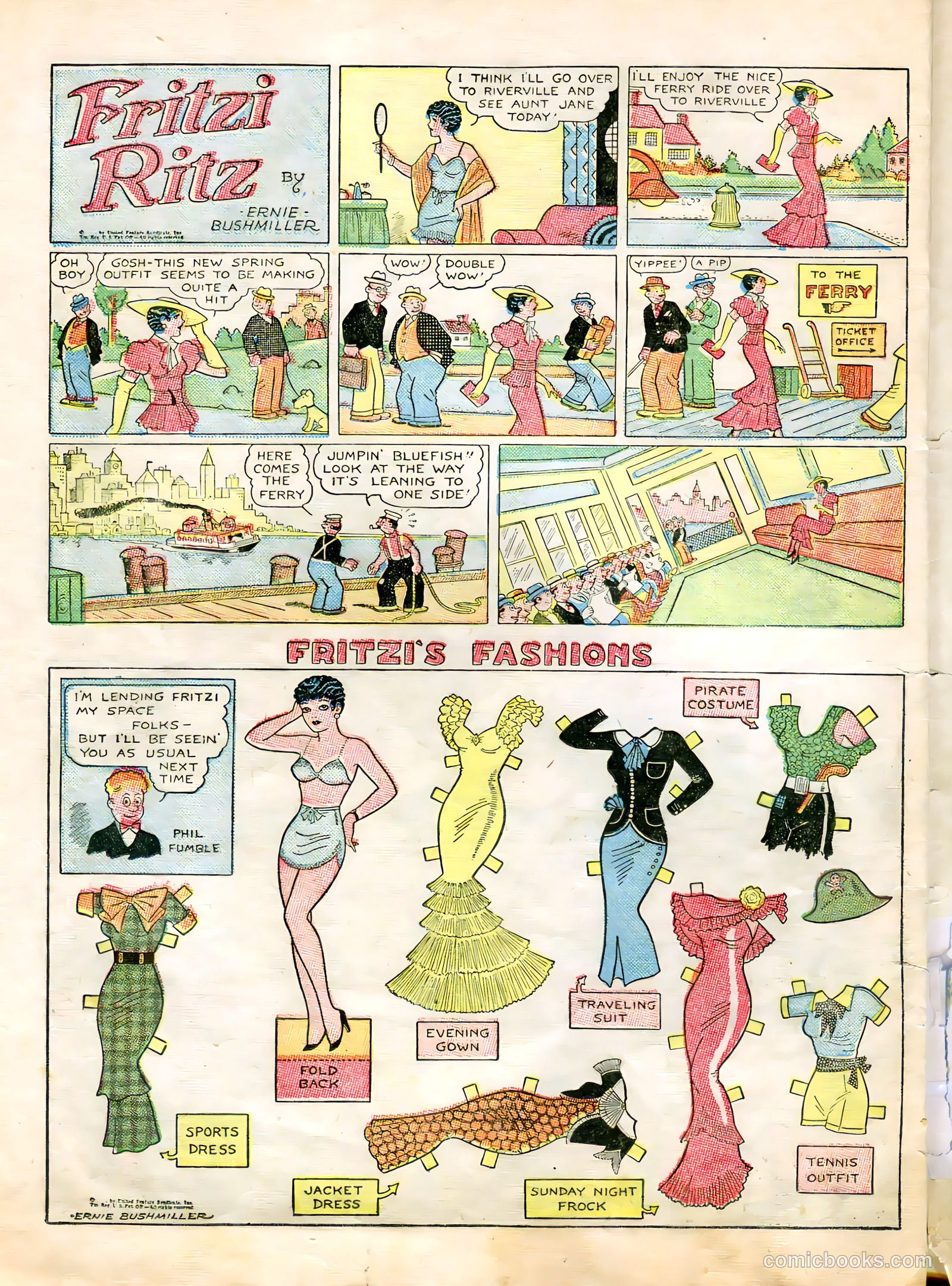 Tip Topper Comics #24 (1953) — page 31 of 46