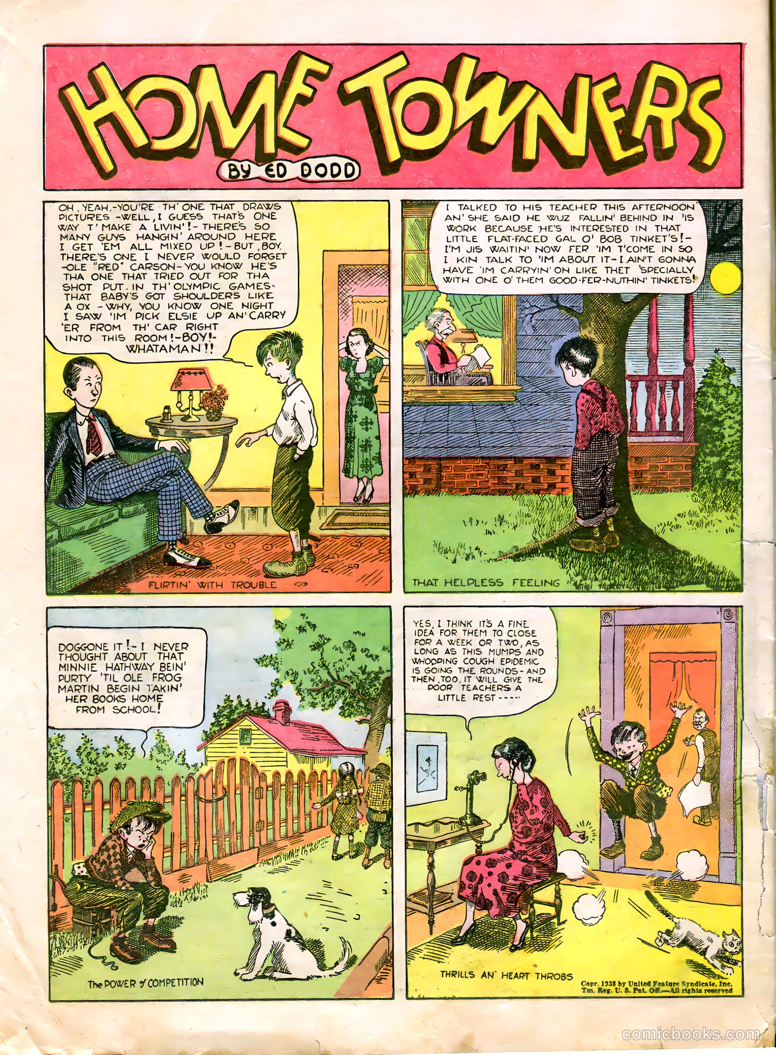 Tip Topper Comics #24 (1953) — page 33 of 46
