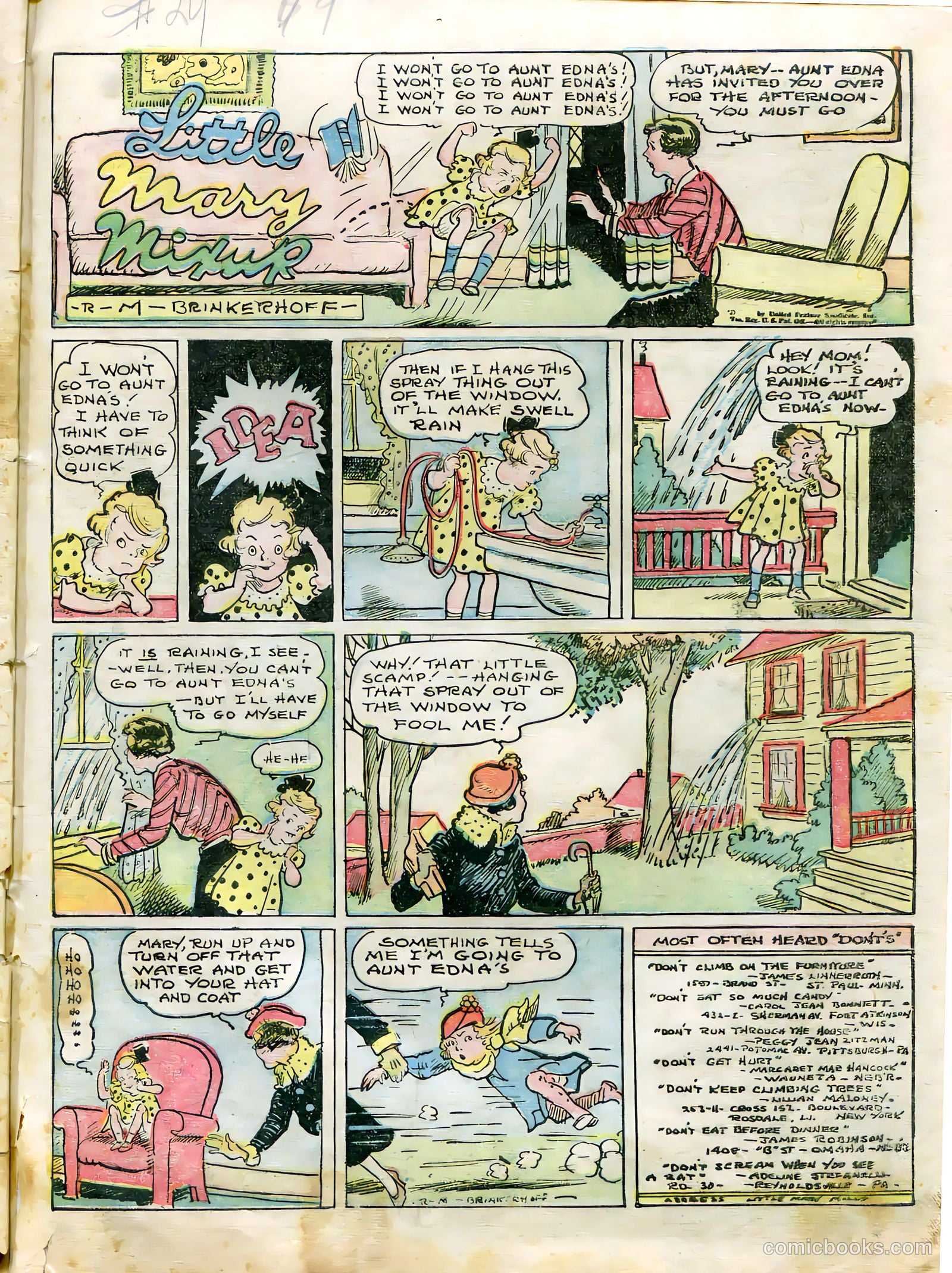 Tip Topper Comics #24 (1953) — page 36 of 46