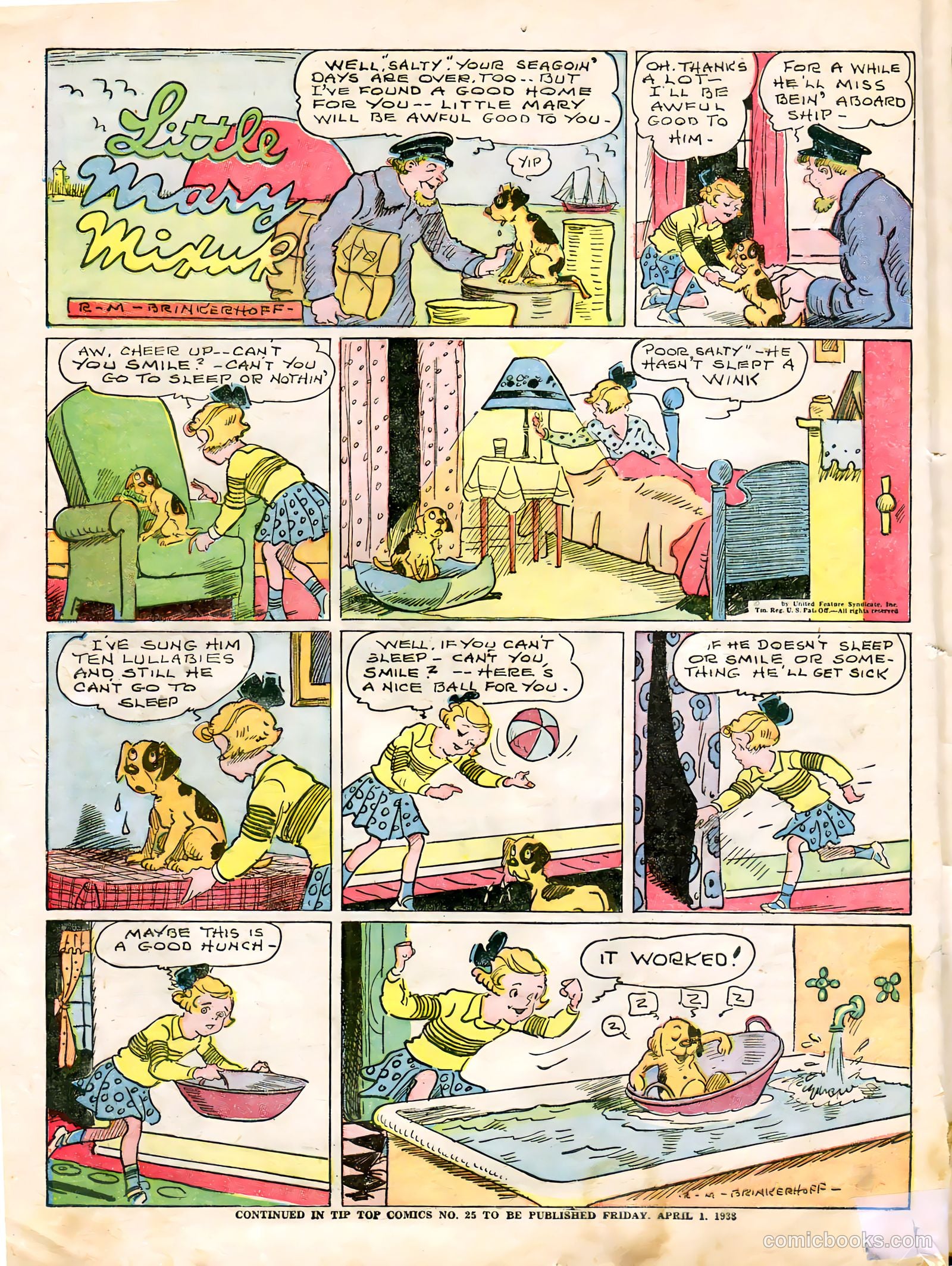 Tip Topper Comics #24 (1953) — page 37 of 46