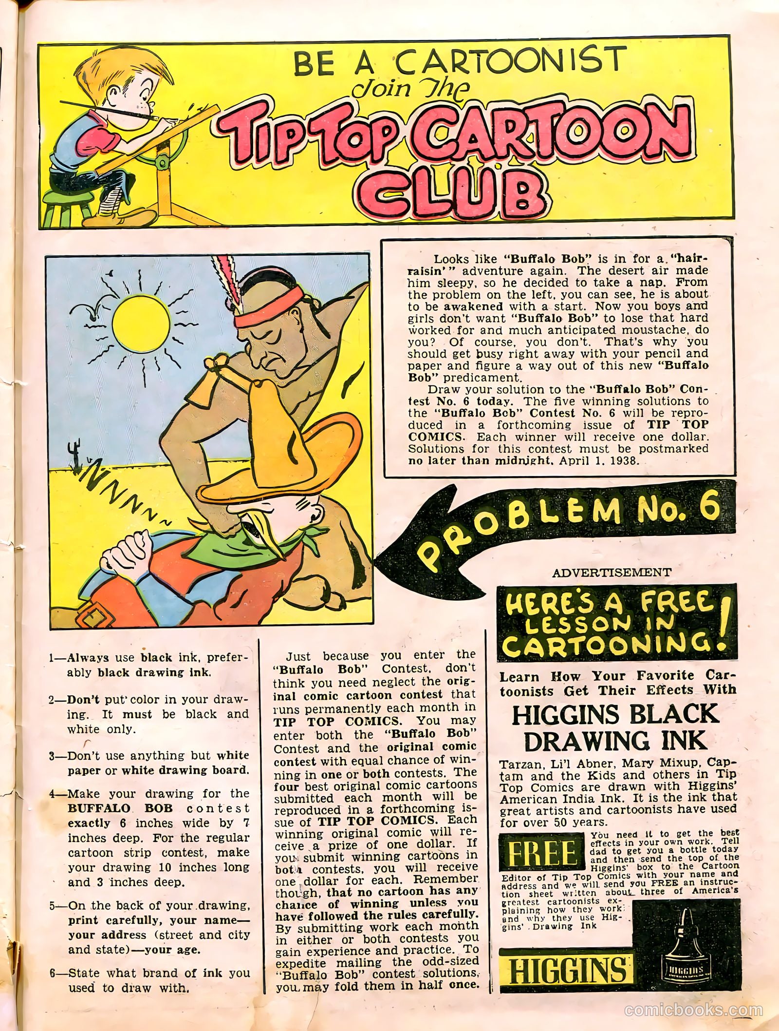 Tip Topper Comics #24 (1953) — page 38 of 46