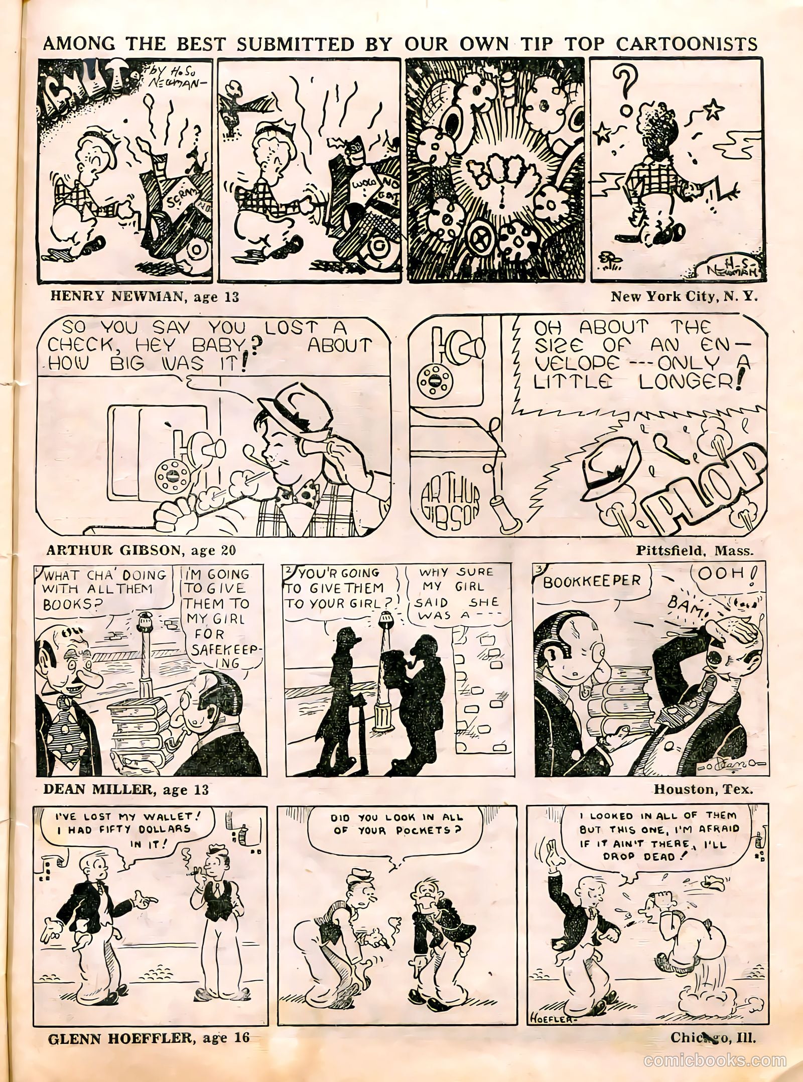 Tip Topper Comics #24 (1953) — page 40 of 46