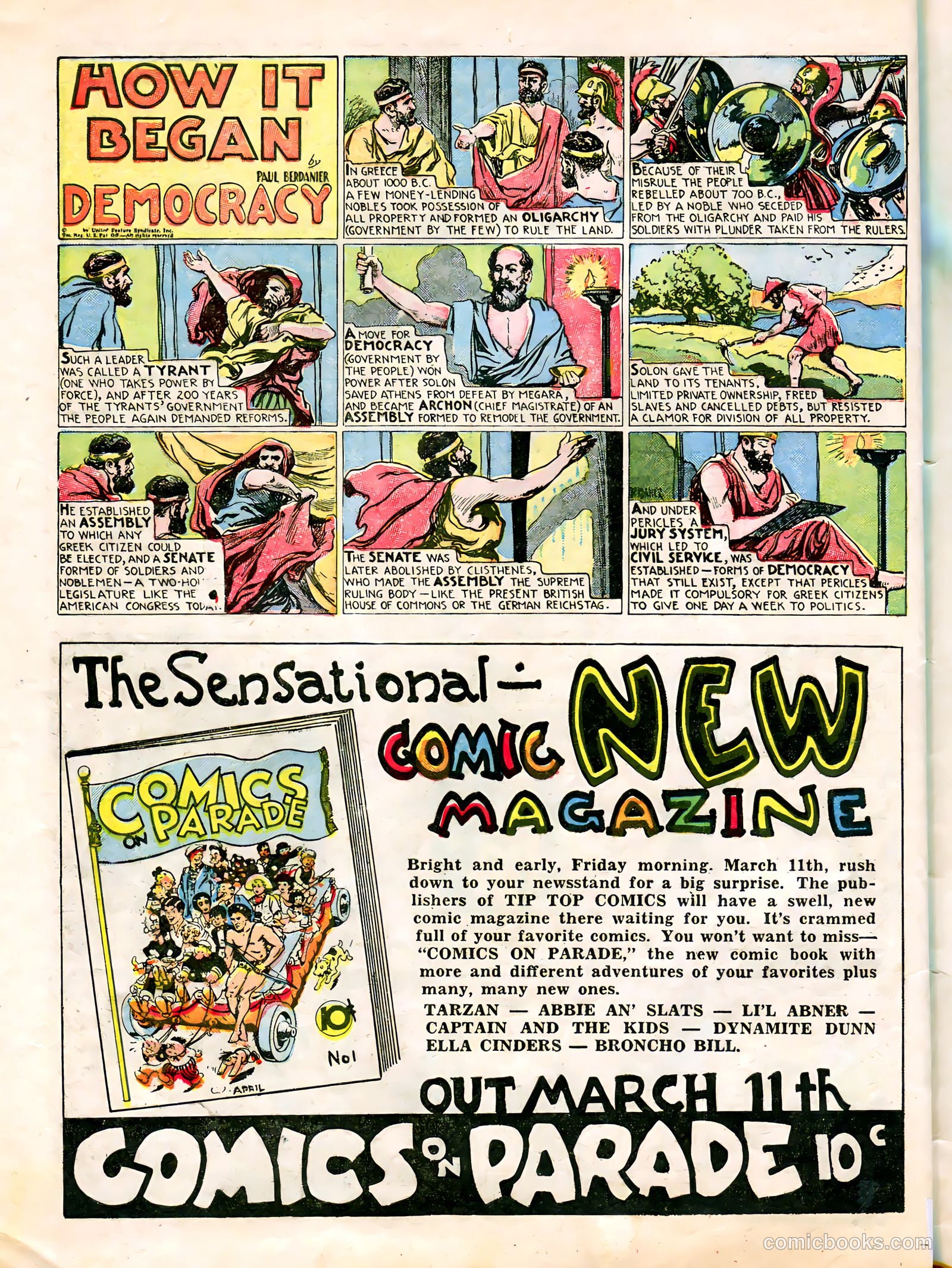 Tip Topper Comics #24 (1953) — page 41 of 46