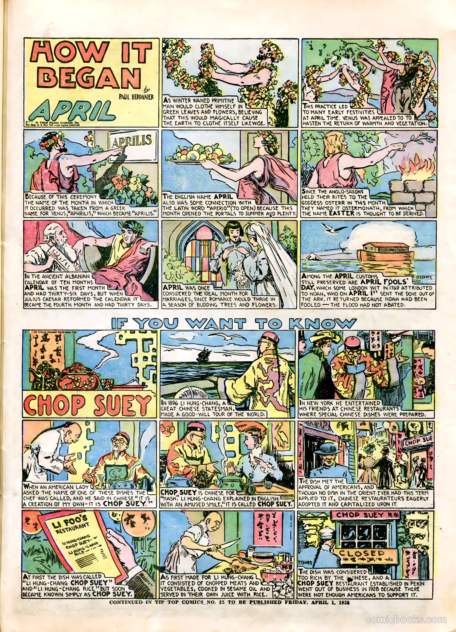 Tip Topper Comics #24 (1953) — page 42 of 46