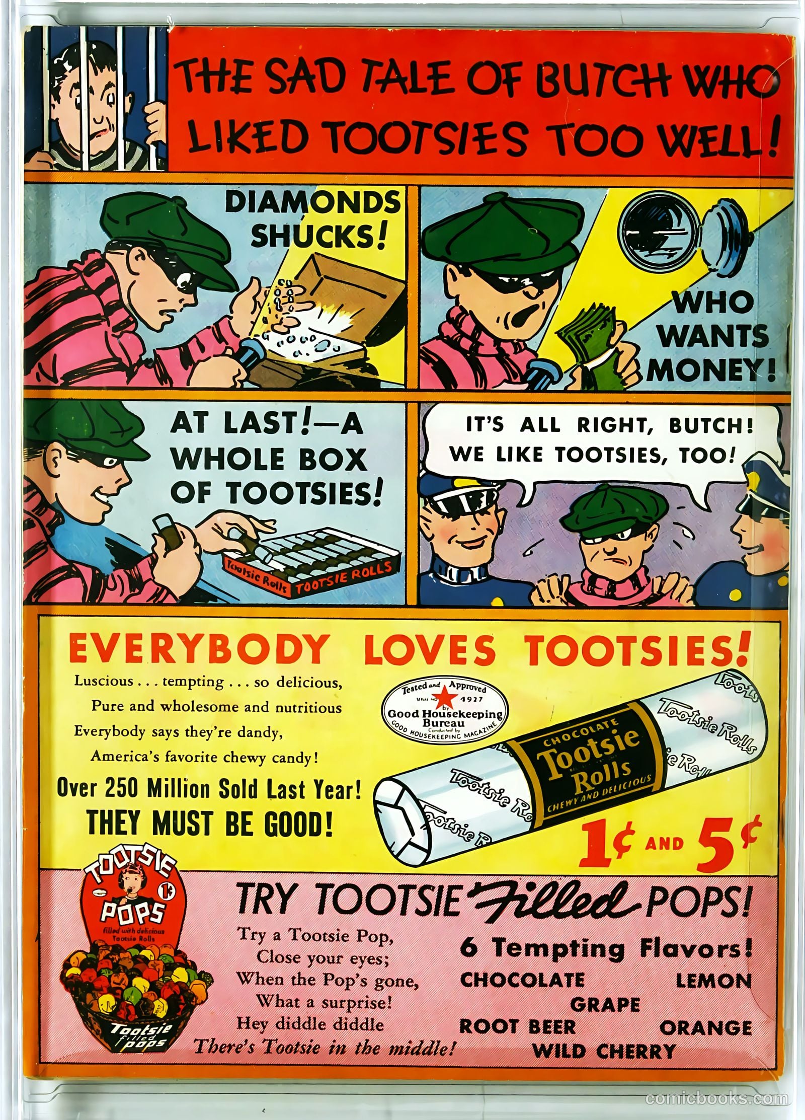 Tip Topper Comics #24 (1953) — page 46 of 46