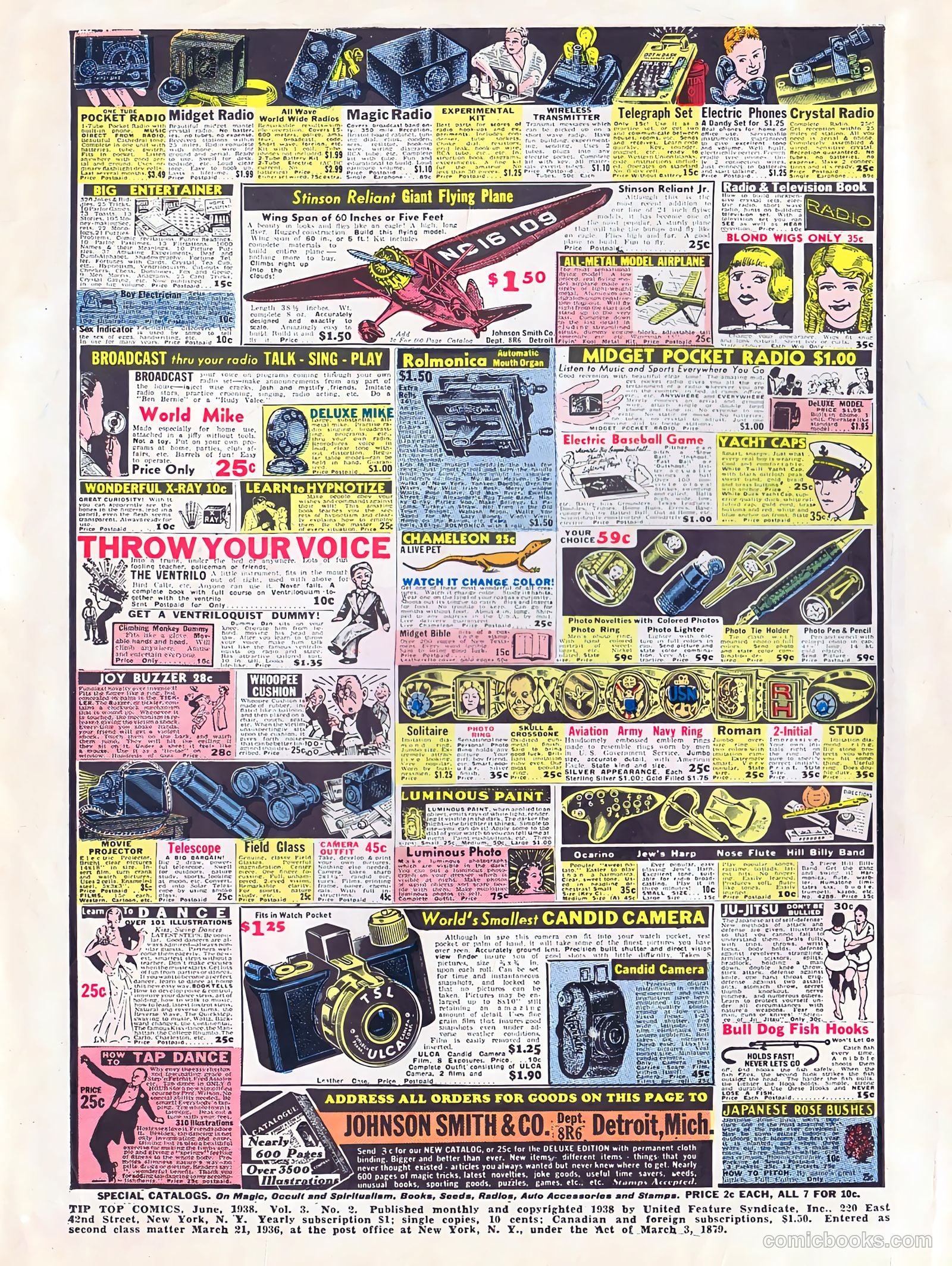 Tip Topper Comics #26 (1953) — page 2 of 58