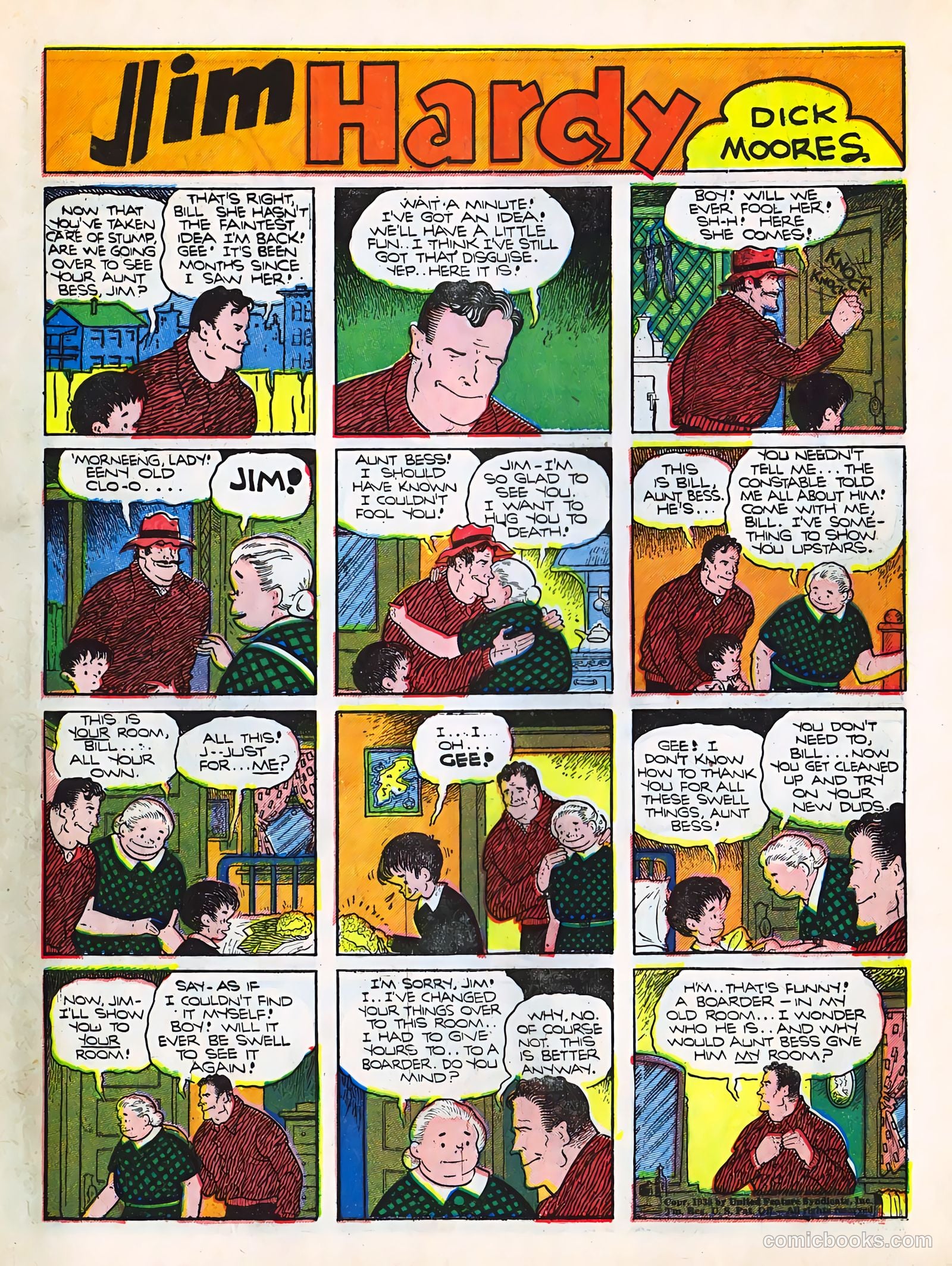 Tip Topper Comics #26 (1953) — page 4 of 58