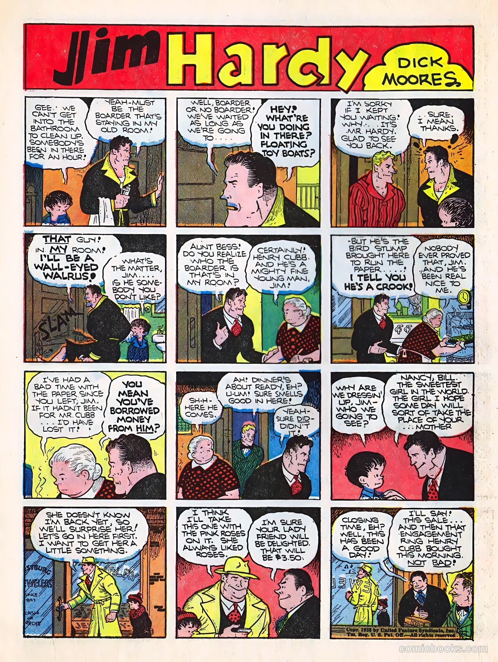 Tip Topper Comics #26 (1953) — page 5 of 58