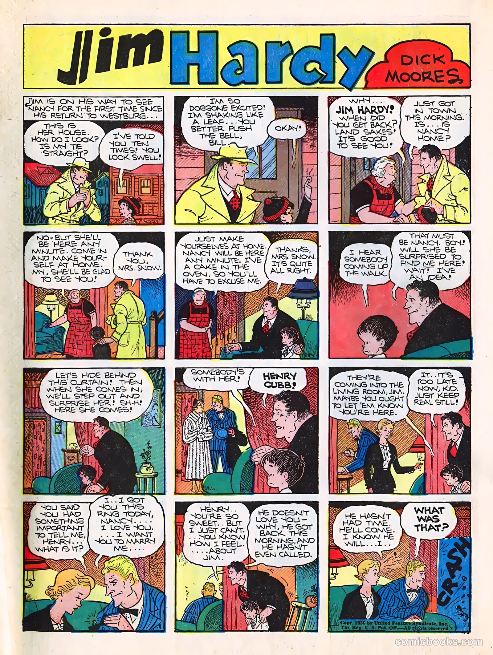 Tip Topper Comics #26 (1953) — page 6 of 58