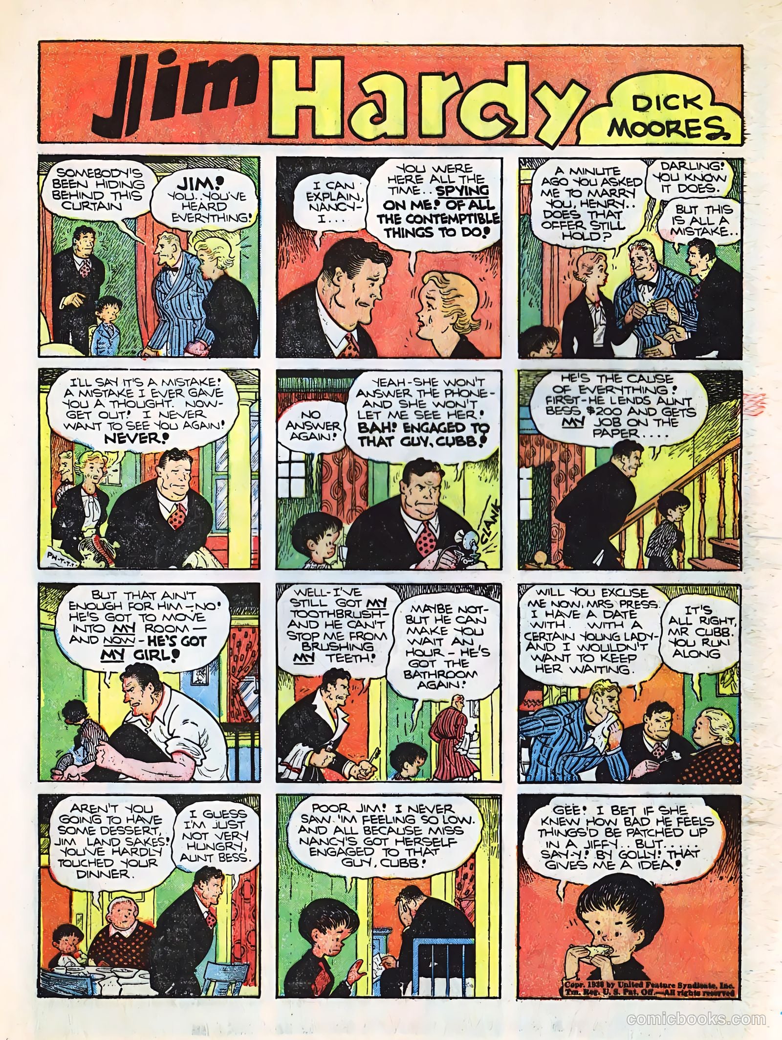 Tip Topper Comics #26 (1953) — page 7 of 58