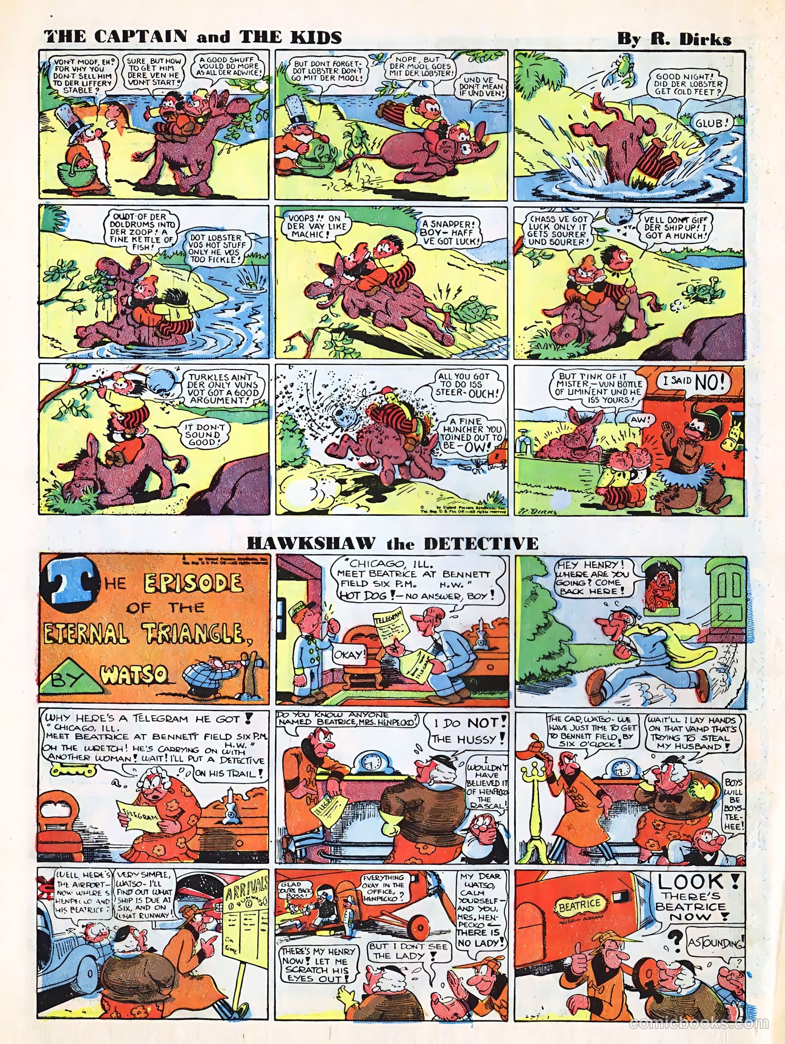 Tip Topper Comics #26 (1953) — page 9 of 58