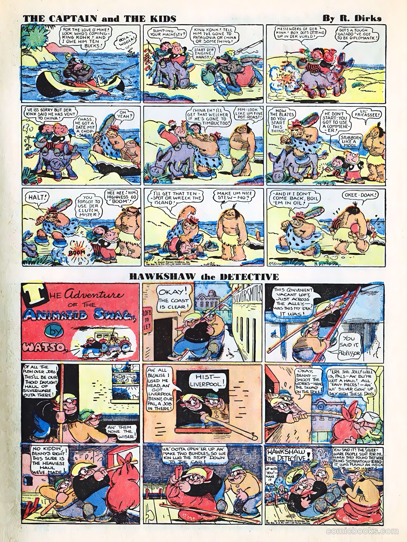 Tip Topper Comics #26 (1953) — page 10 of 58