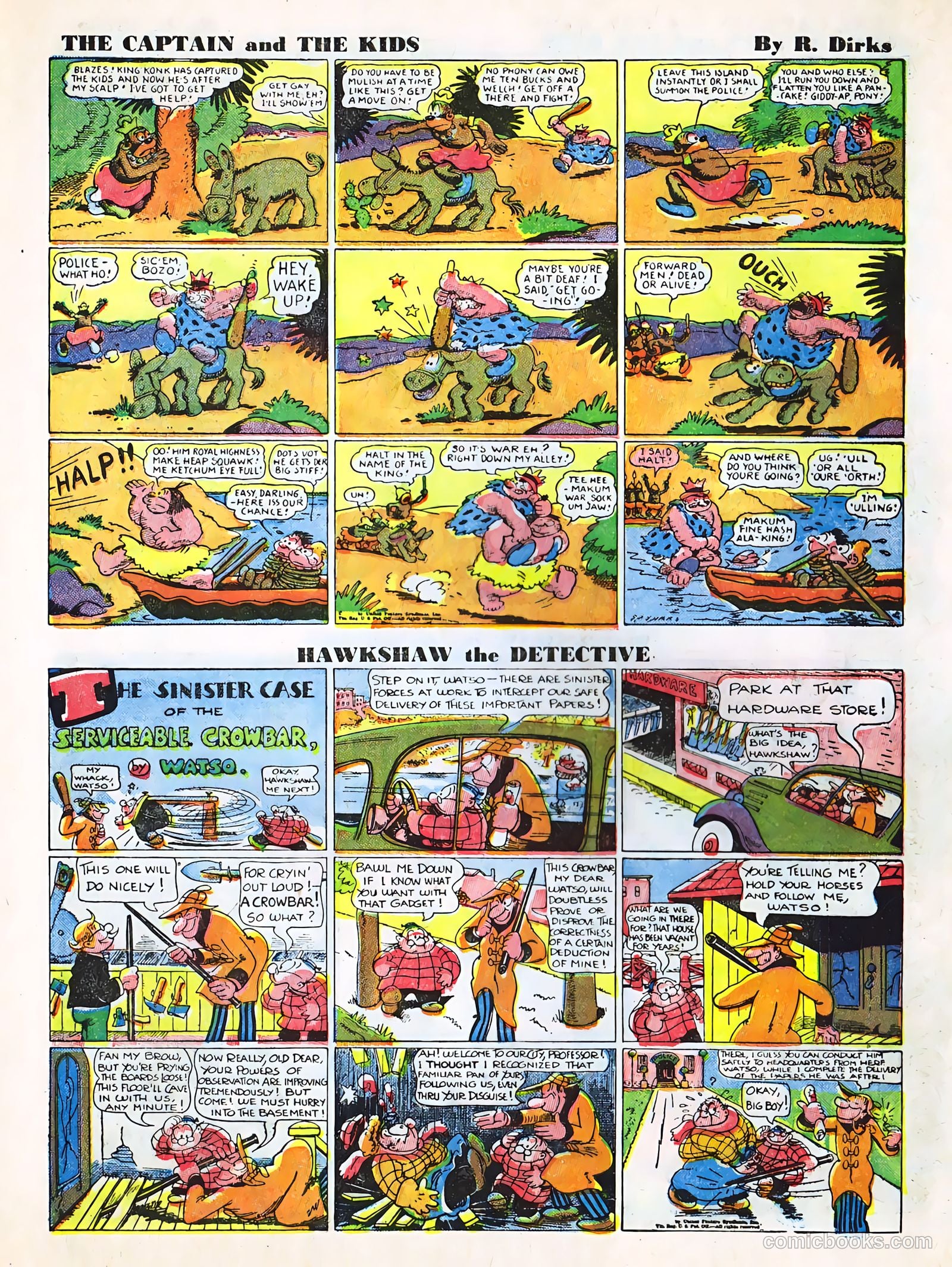 Tip Topper Comics #26 (1953) — page 11 of 58