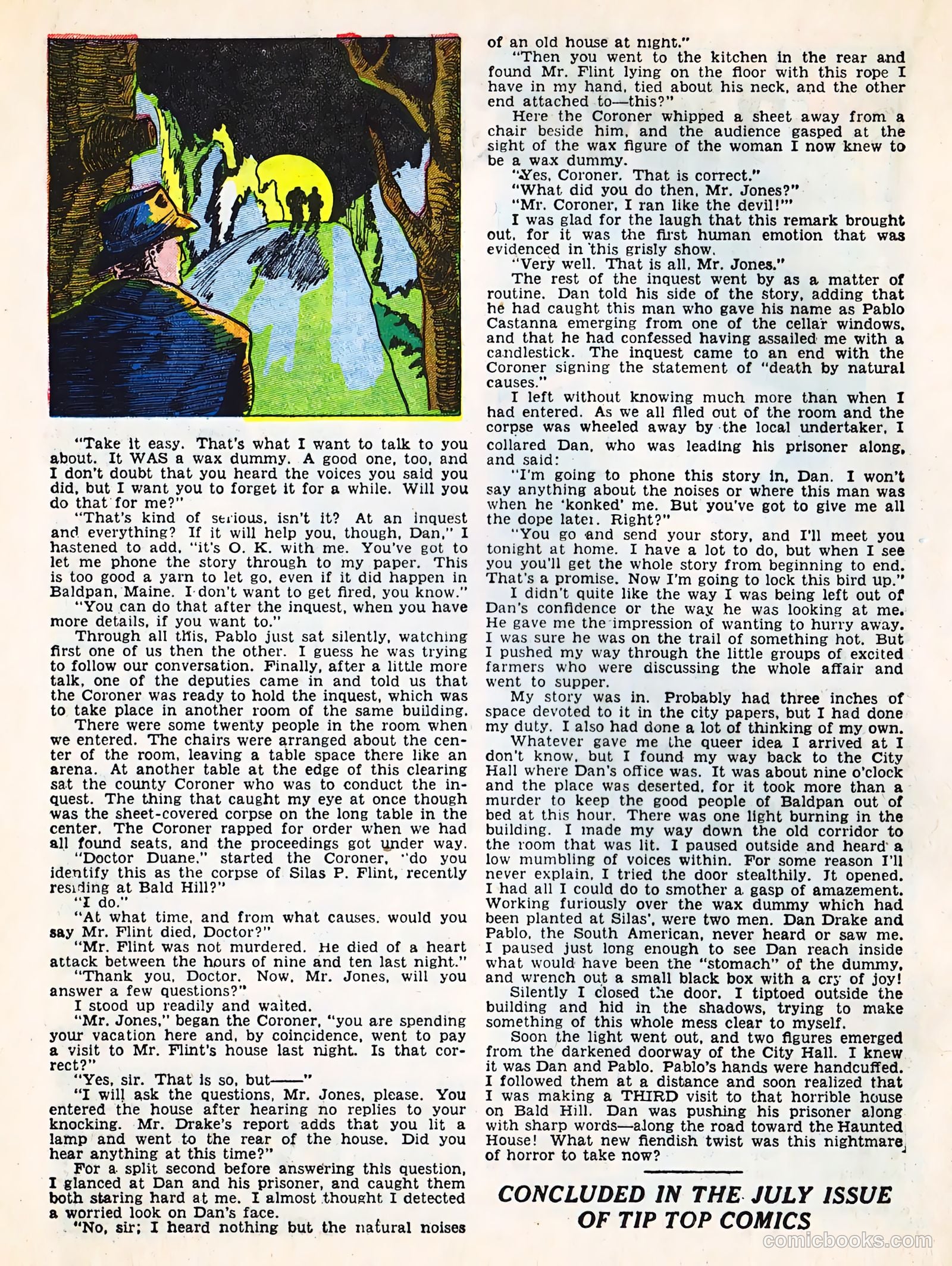 Tip Topper Comics #26 (1953) — page 15 of 58