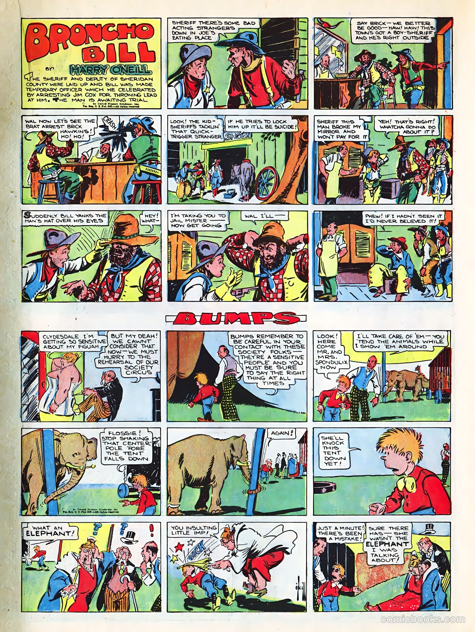 Tip Topper Comics #26 (1953) — page 18 of 58