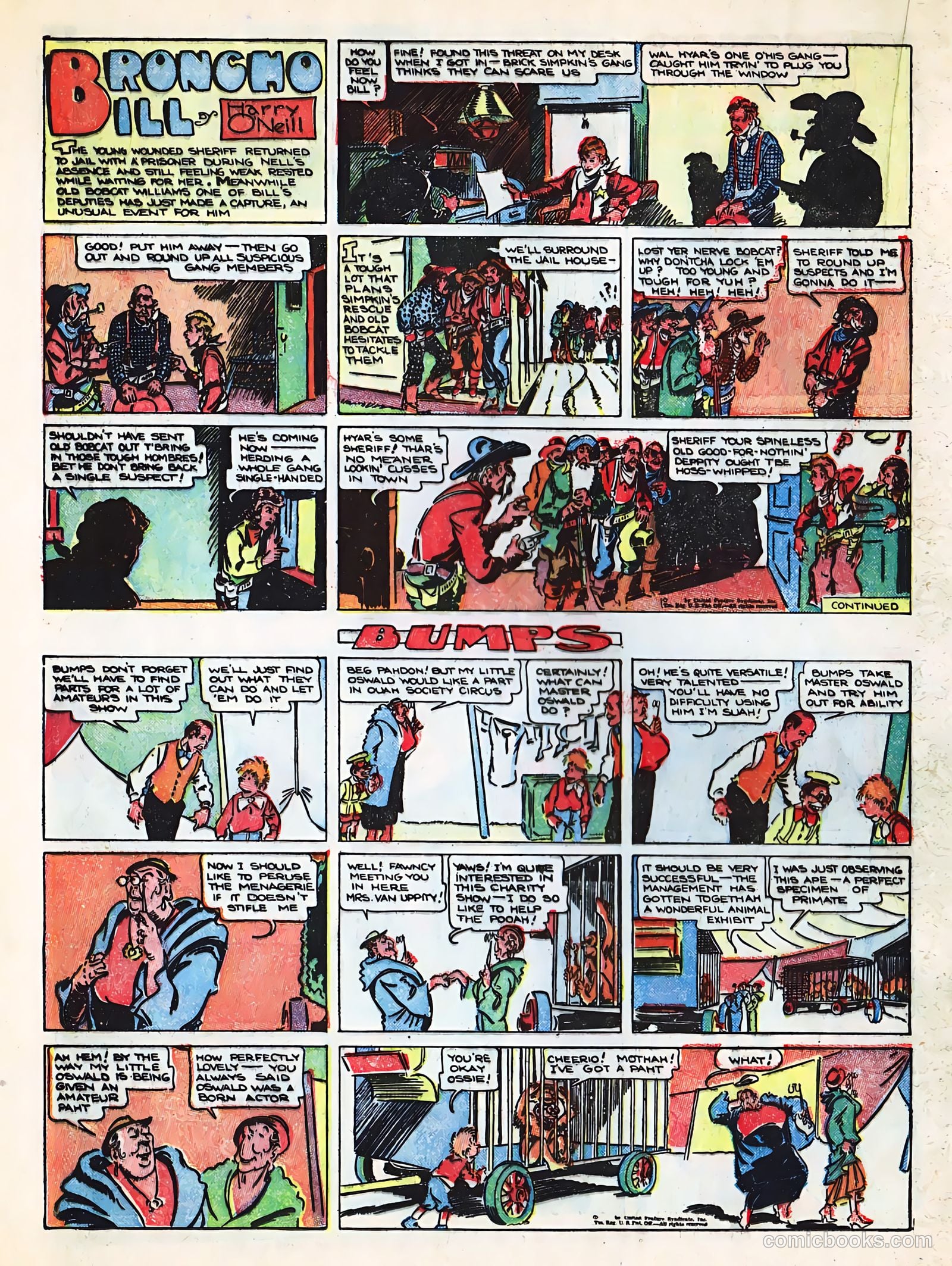 Tip Topper Comics #26 (1953) — page 19 of 58
