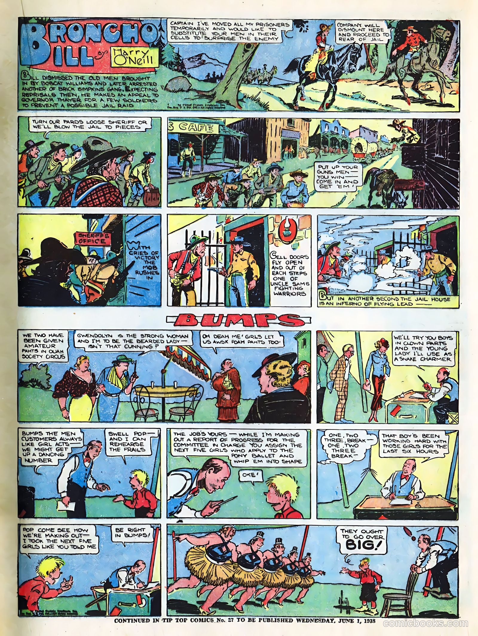 Tip Topper Comics #26 (1953) — page 20 of 58