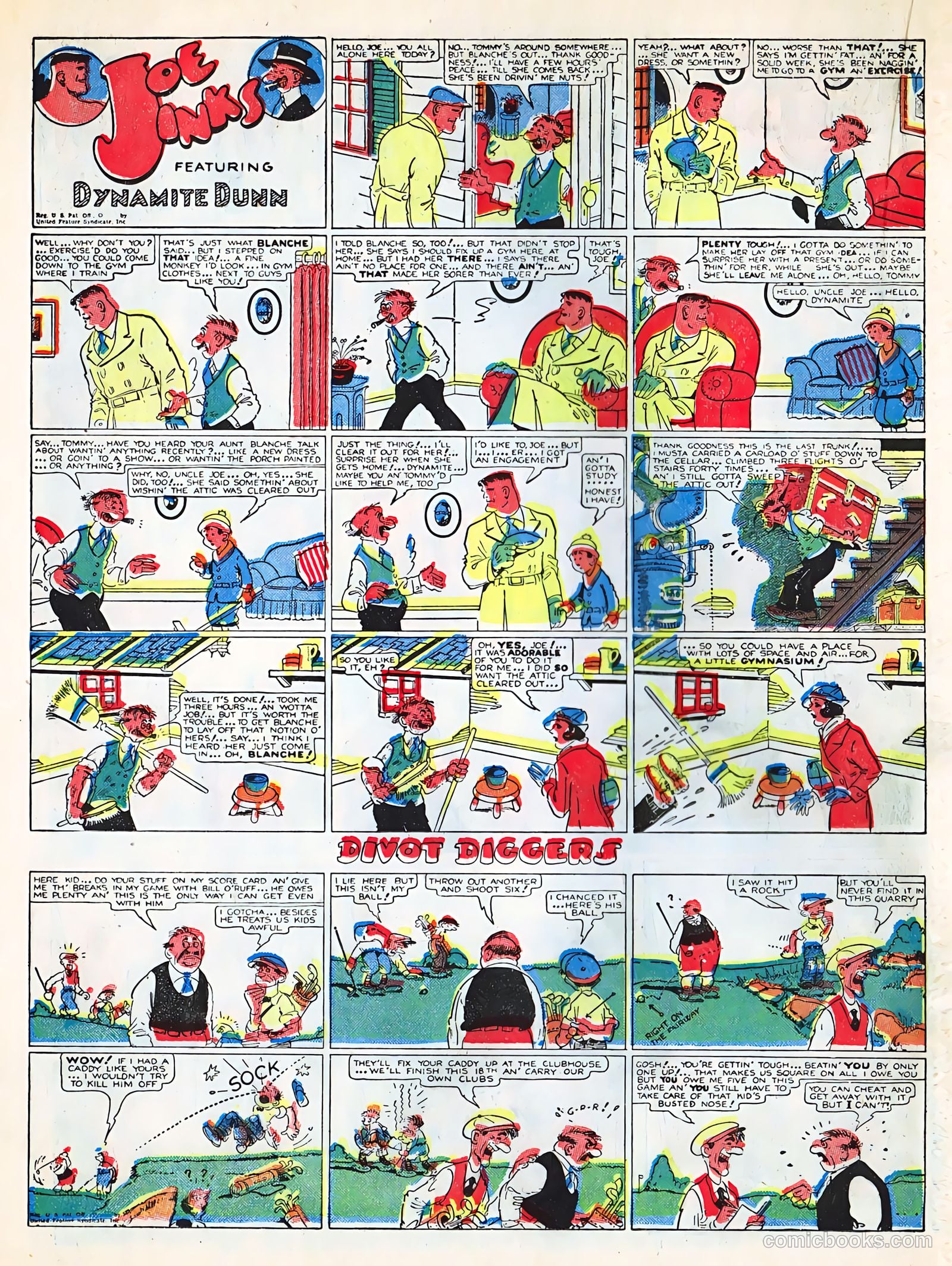 Tip Topper Comics #26 (1953) — page 21 of 58