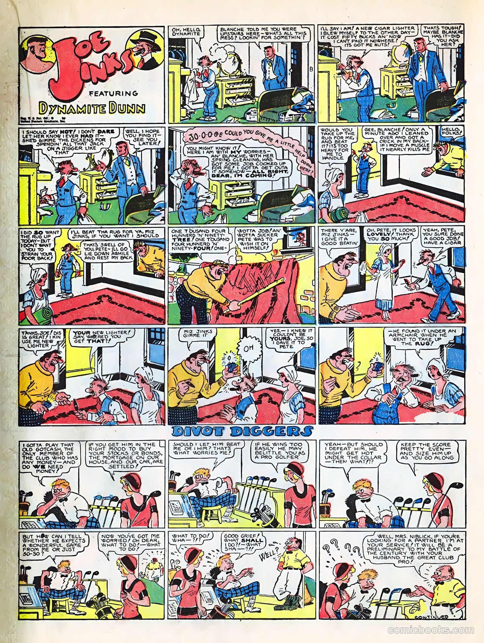 Tip Topper Comics #26 (1953) — page 22 of 58