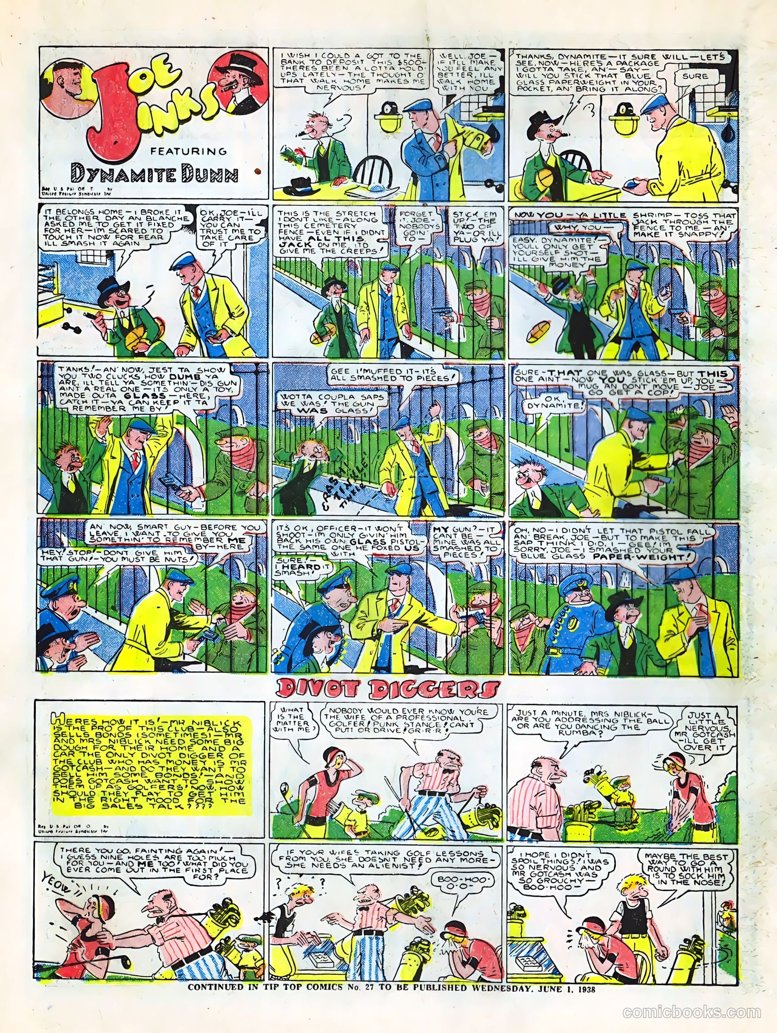 Tip Topper Comics #26 (1953) — page 23 of 58