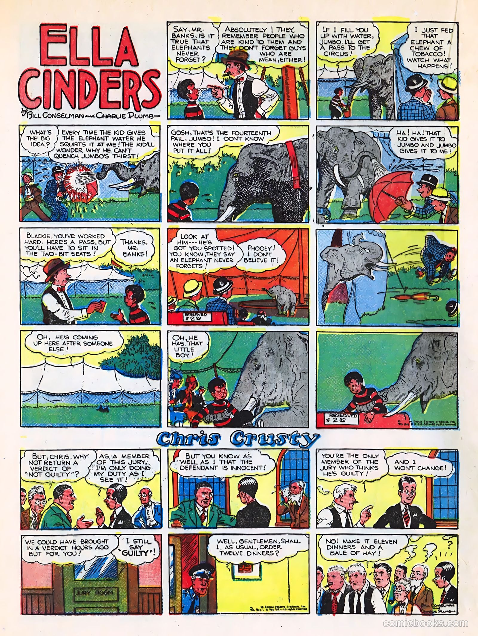 Tip Topper Comics #26 (1953) — page 31 of 58