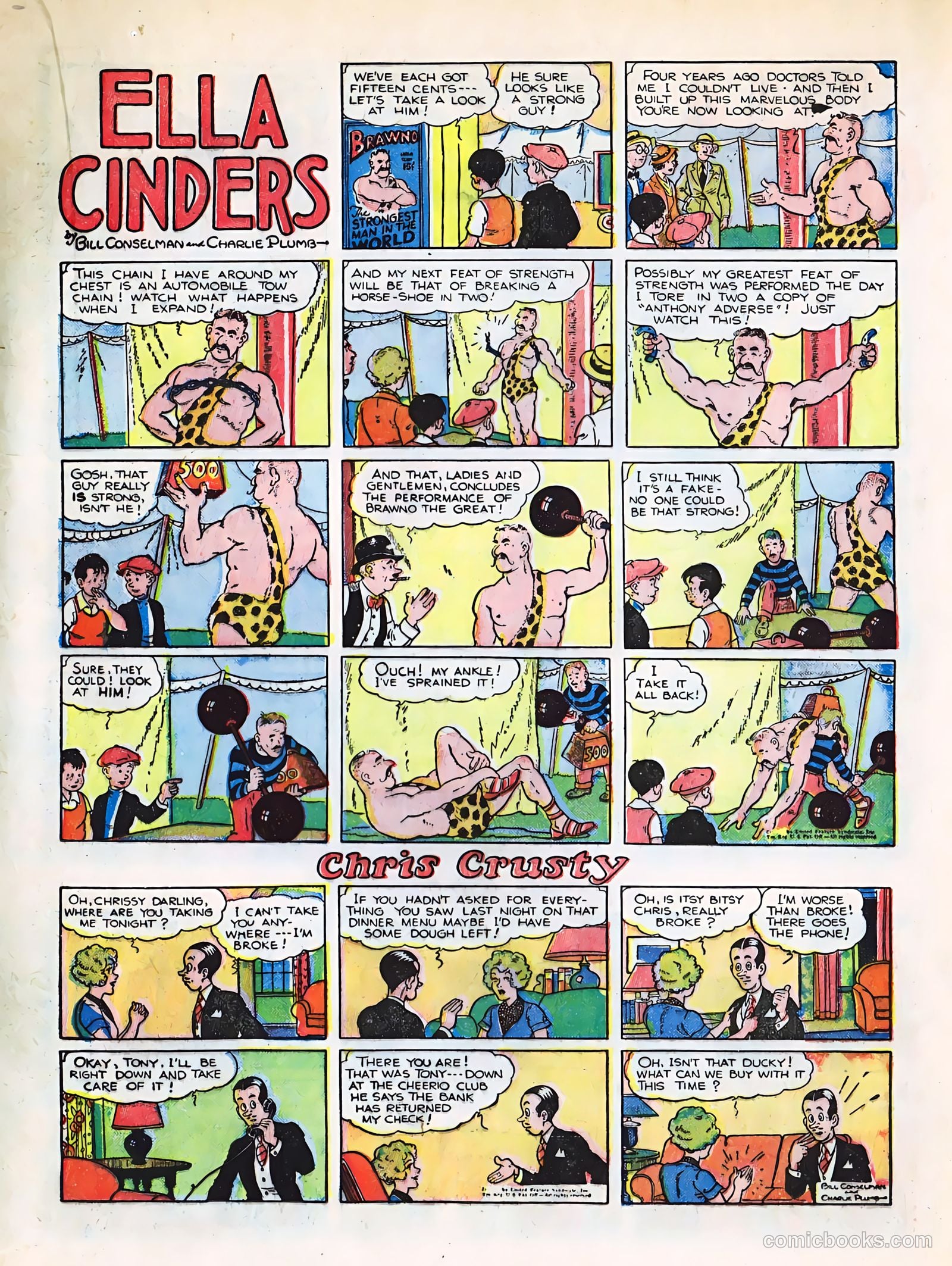 Tip Topper Comics #26 (1953) — page 32 of 58