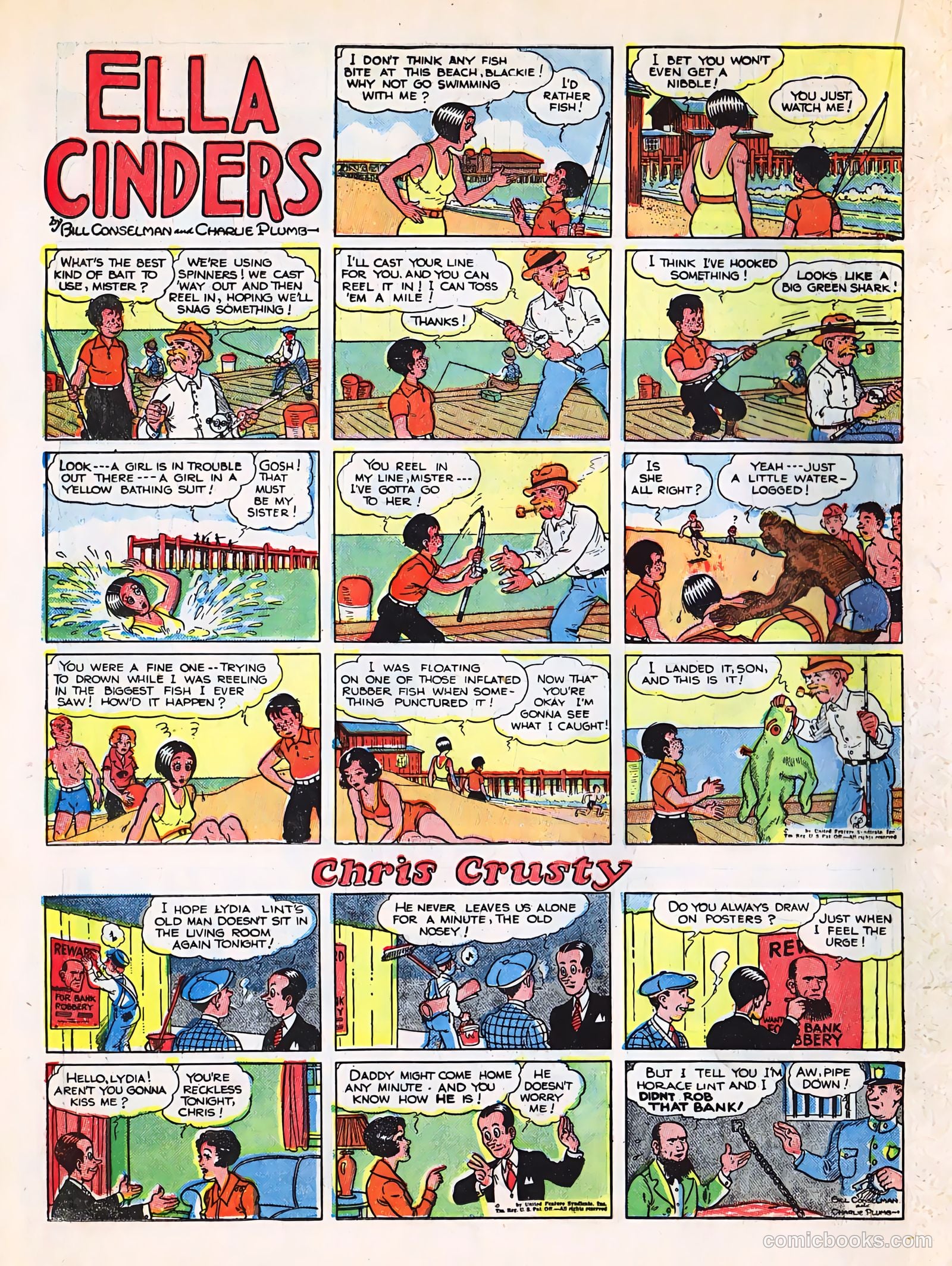 Tip Topper Comics #26 (1953) — page 33 of 58