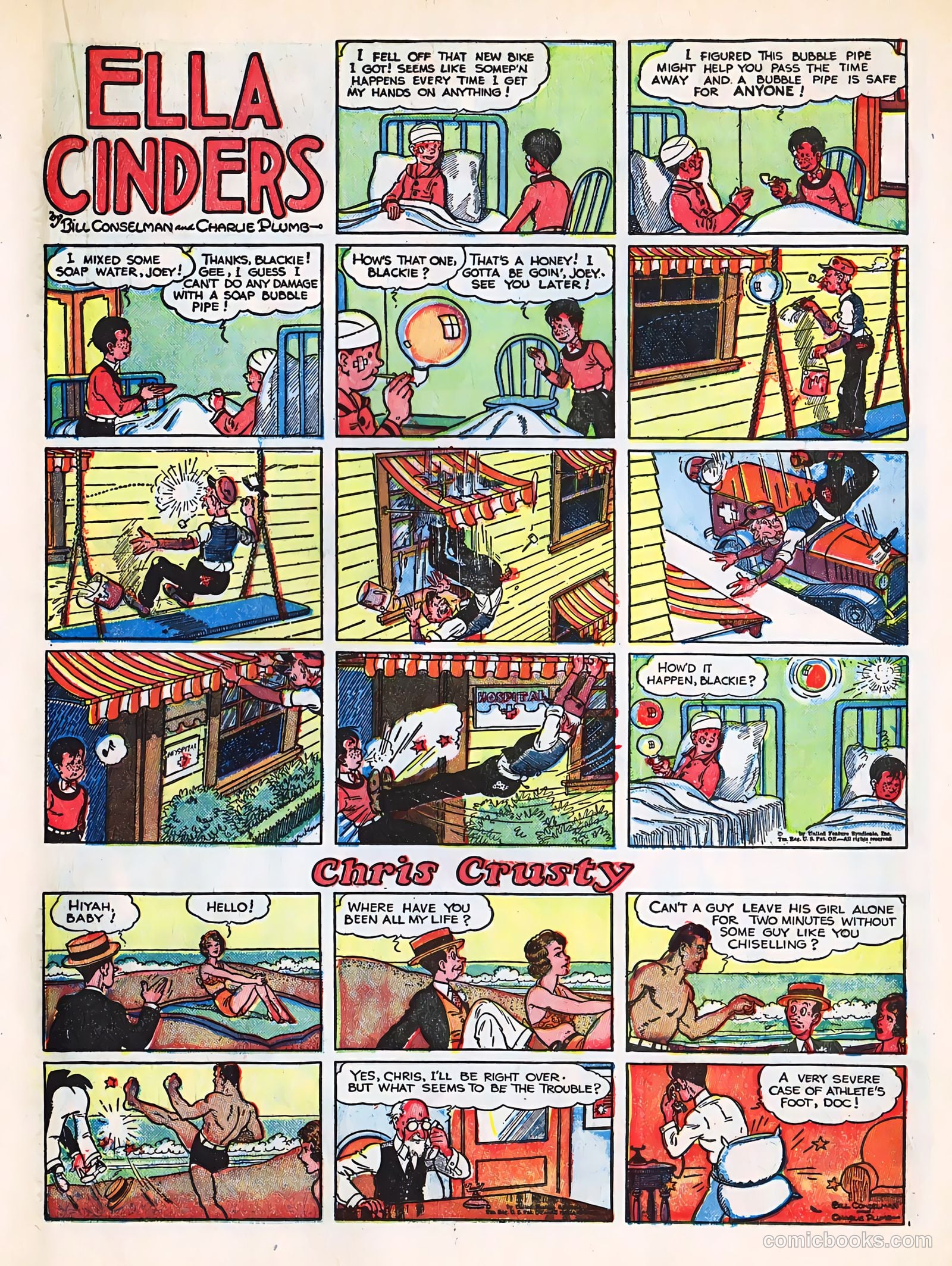 Tip Topper Comics #26 (1953) — page 34 of 58